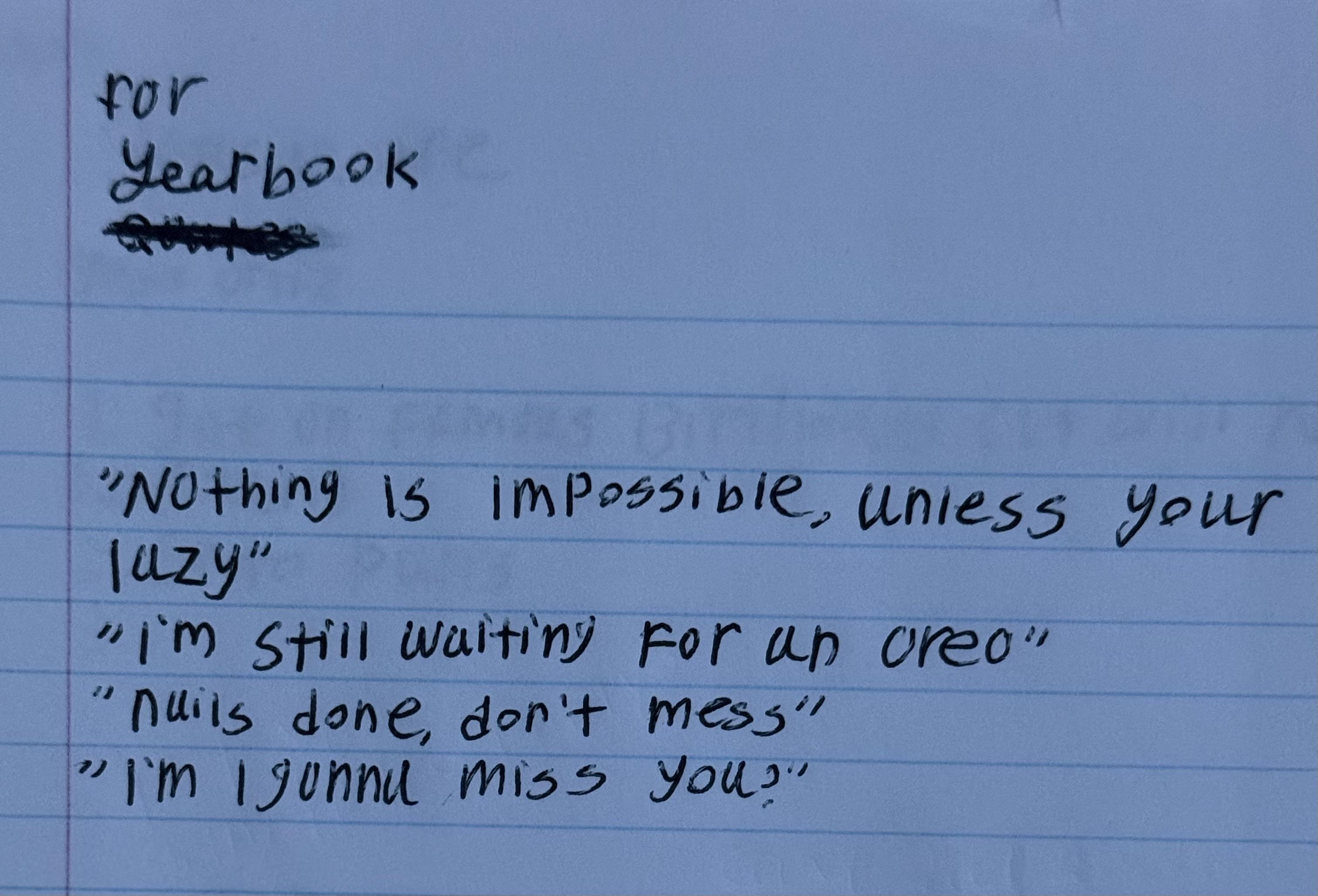 Plans for high school graduation yearbook quotes