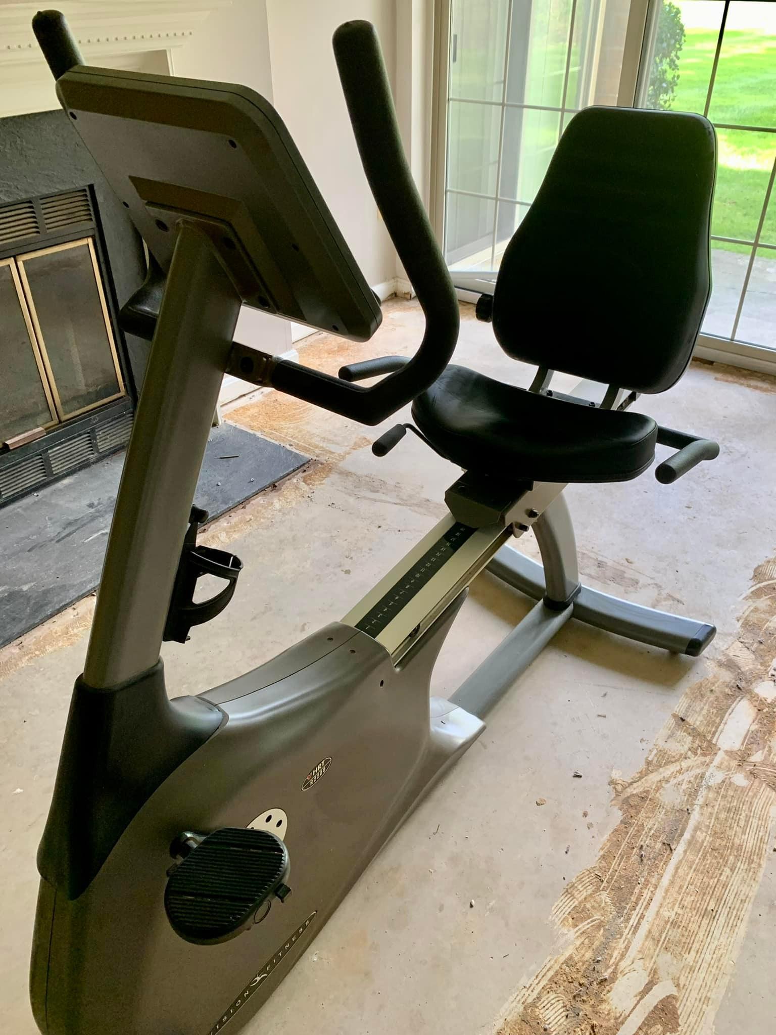 Vision Fitness Semi-Recumbent Cycle - $100