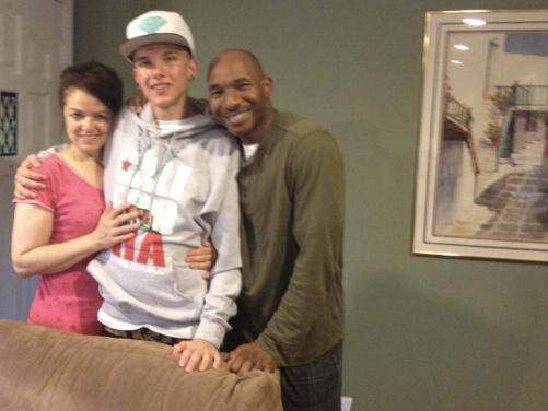 Hanging out with Nonni and Pa…