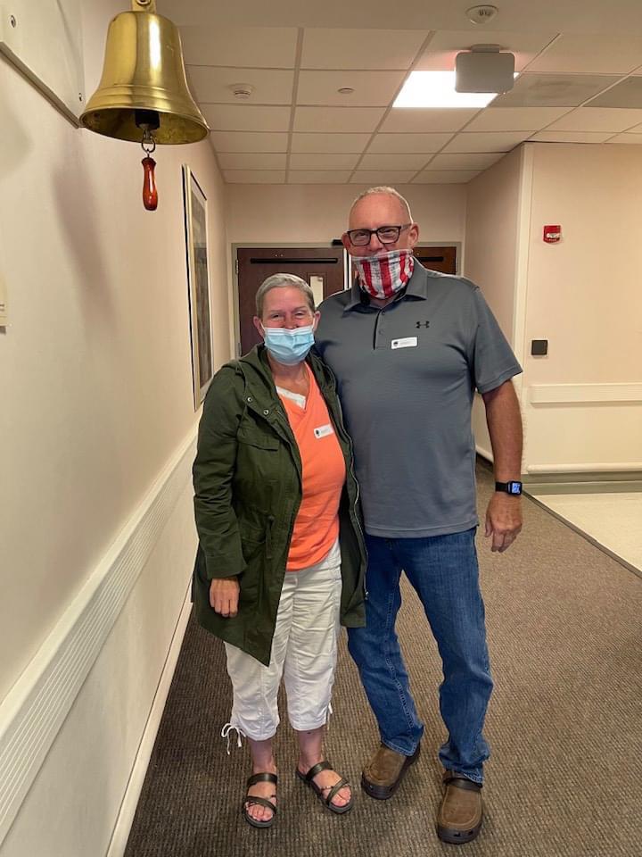 Dad got to be with mom when s…