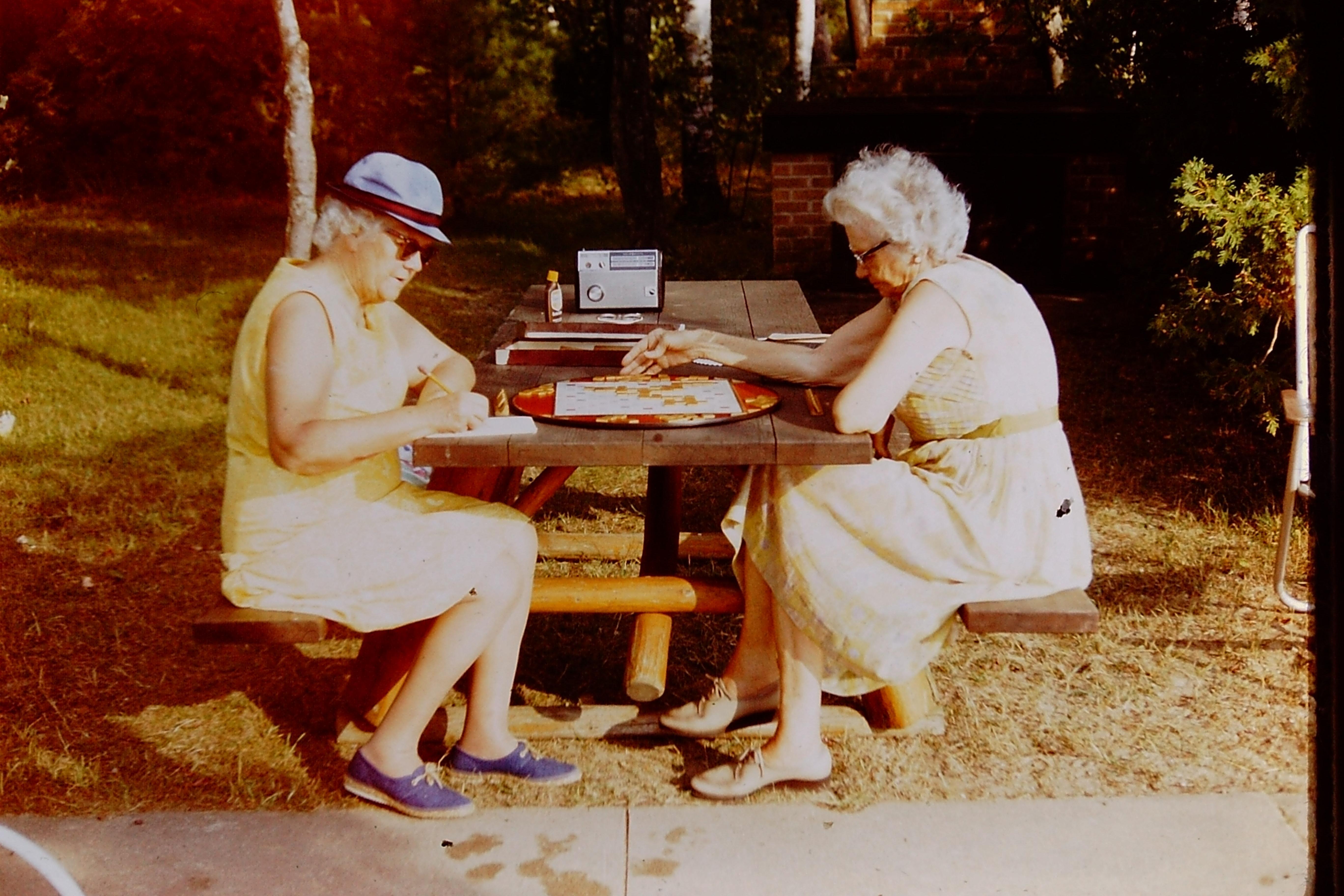 The Grandmas’ playing Scrabbl…