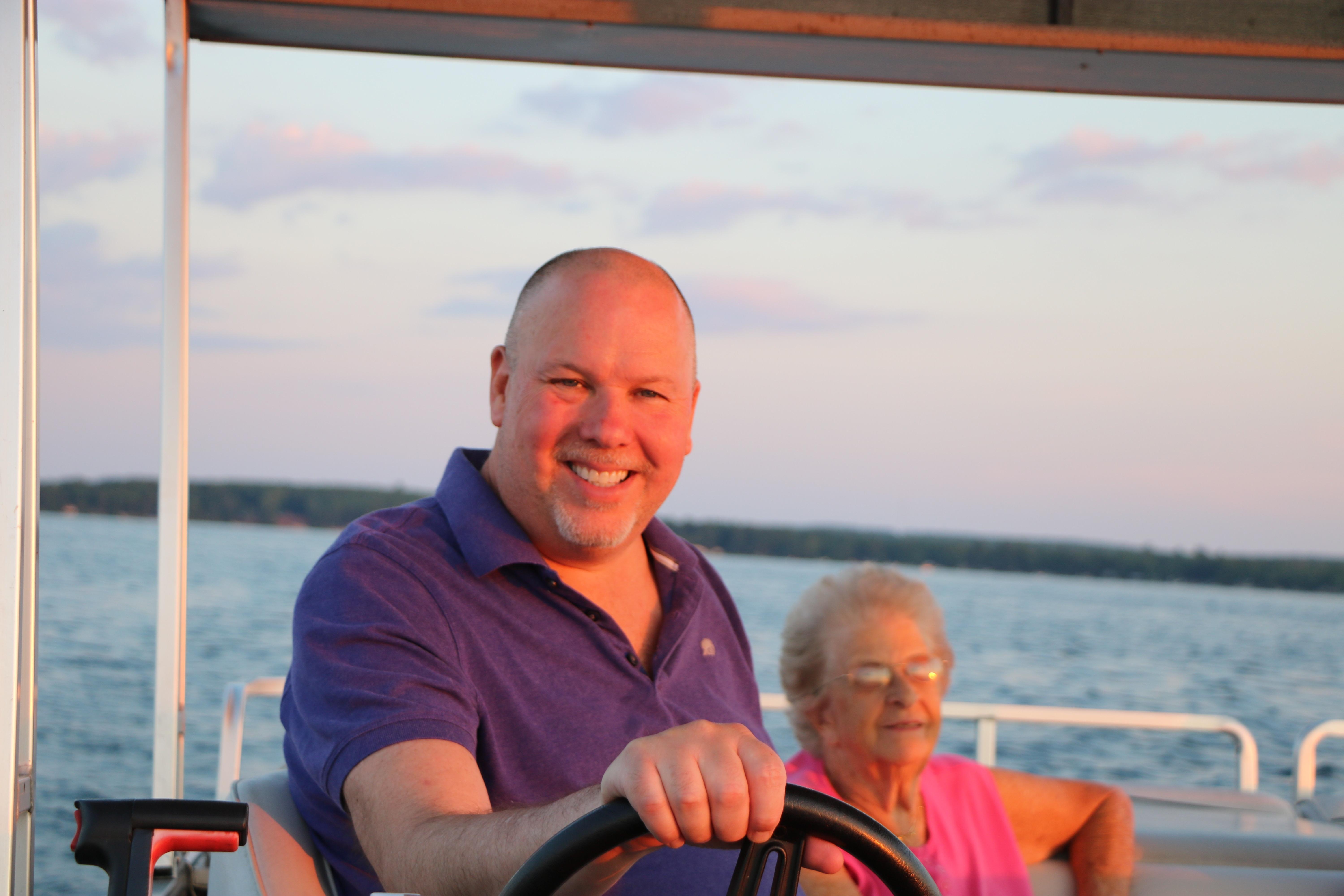 Our sunset cruise with the fa…