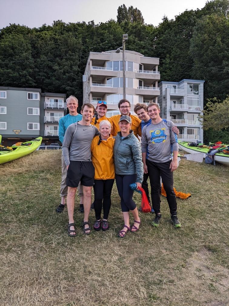 Dorsett and Sherman kayak tri…