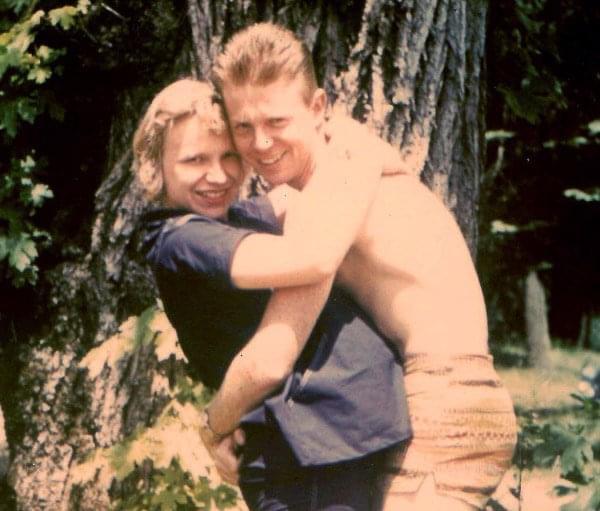 Dad and Mom when Mom was preg…