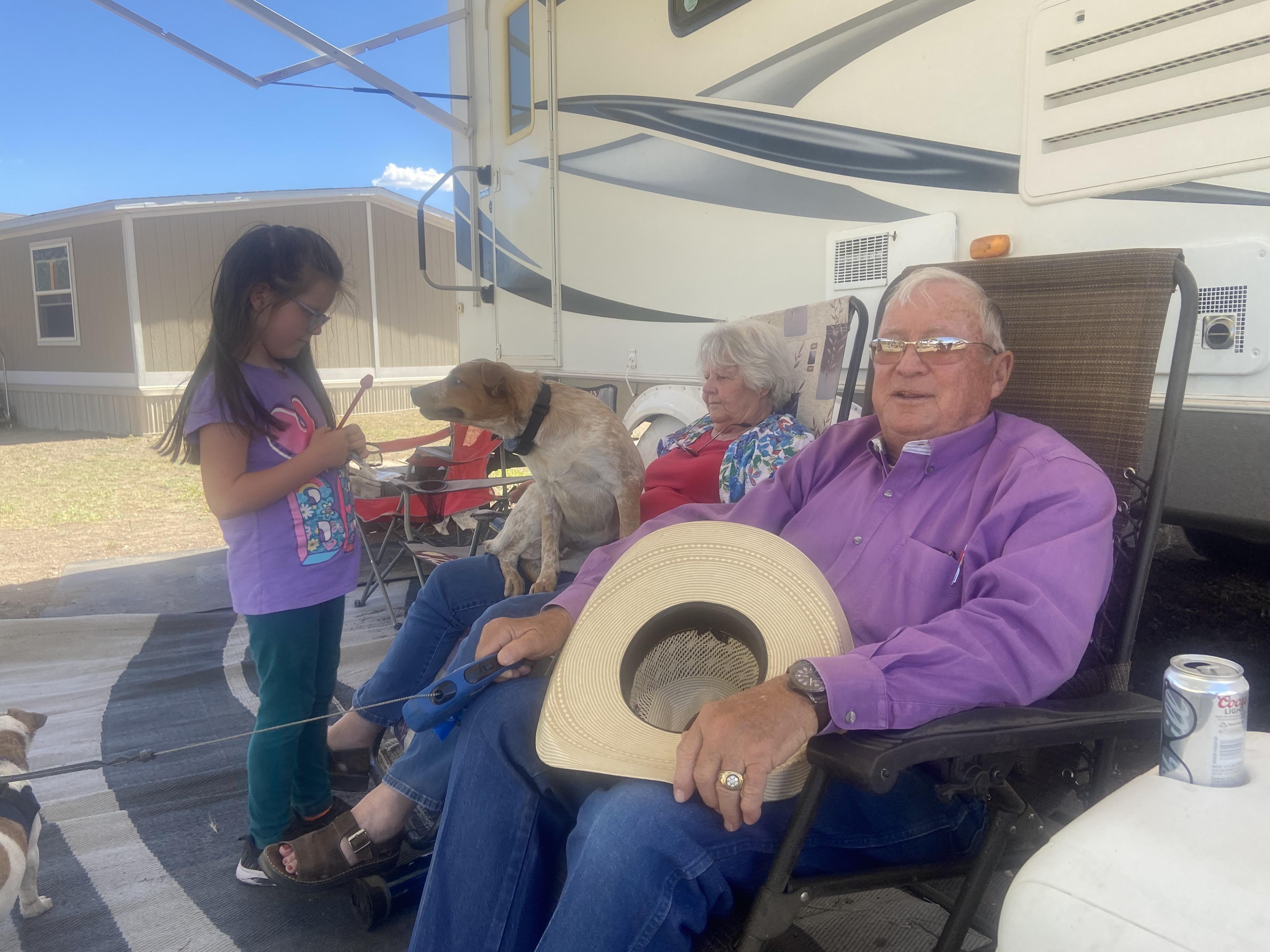 Camping with Grandma & Gr…