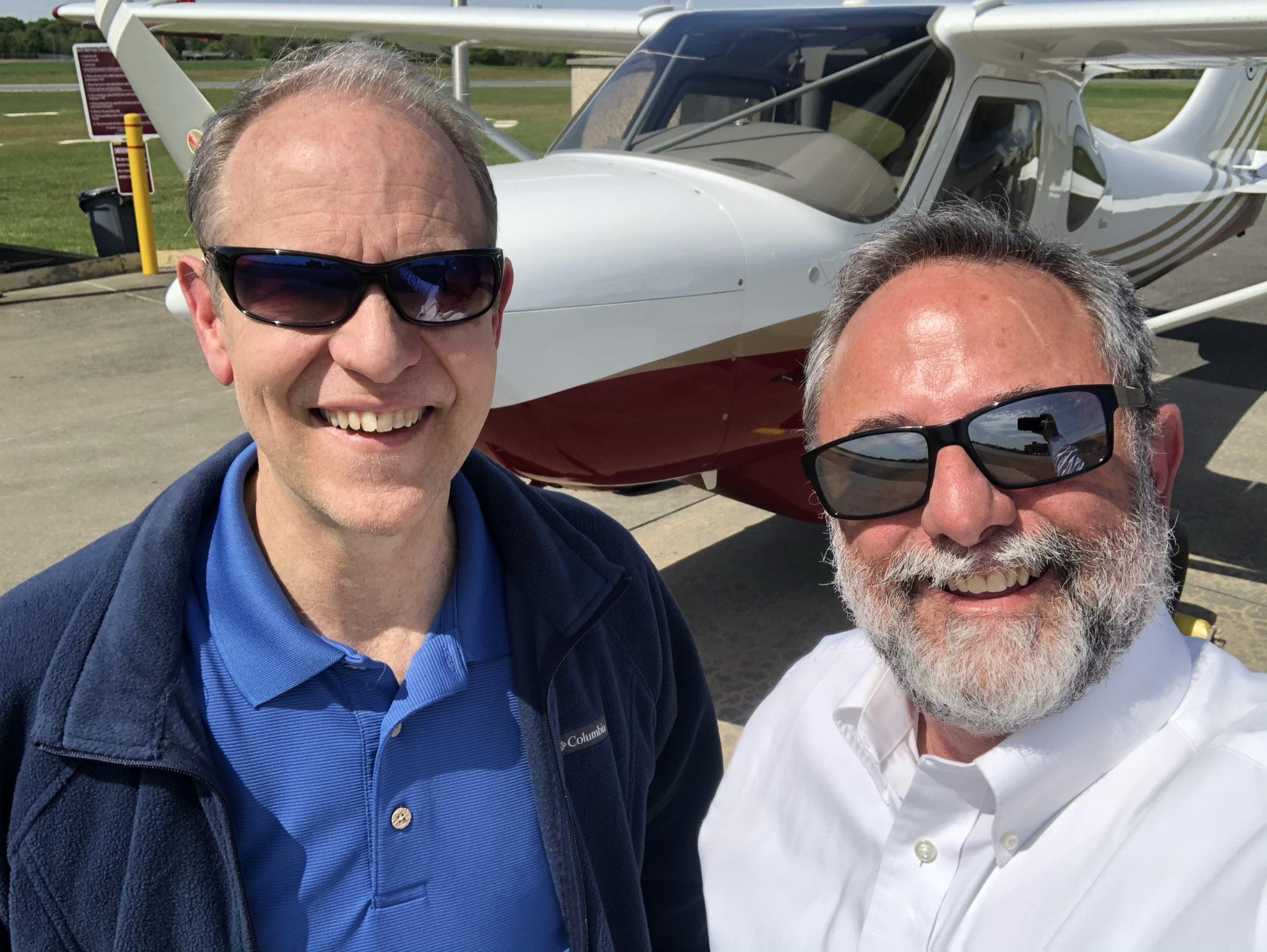 Scott &Bill after an hour…