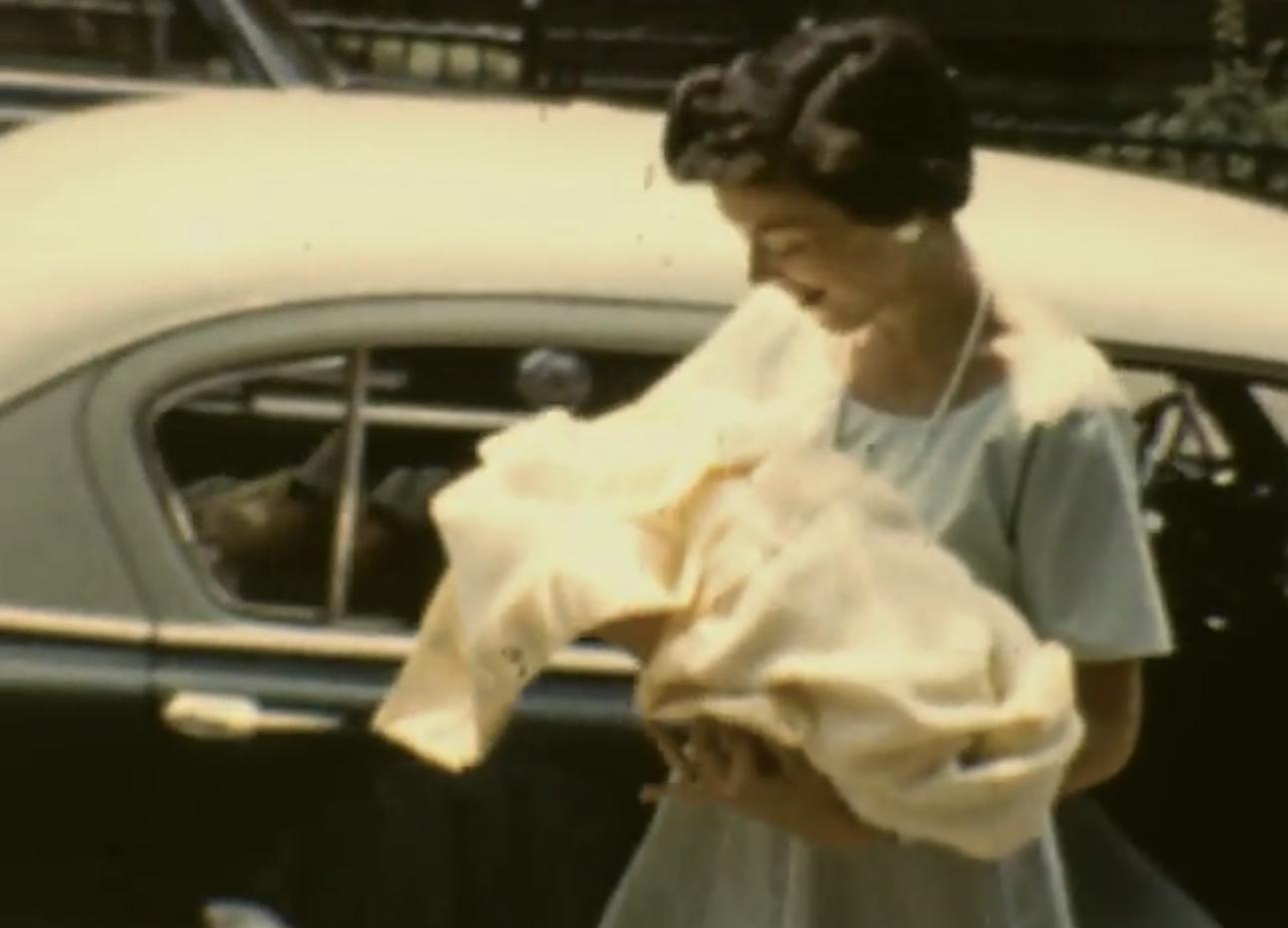 Bill being carried by his mot…
