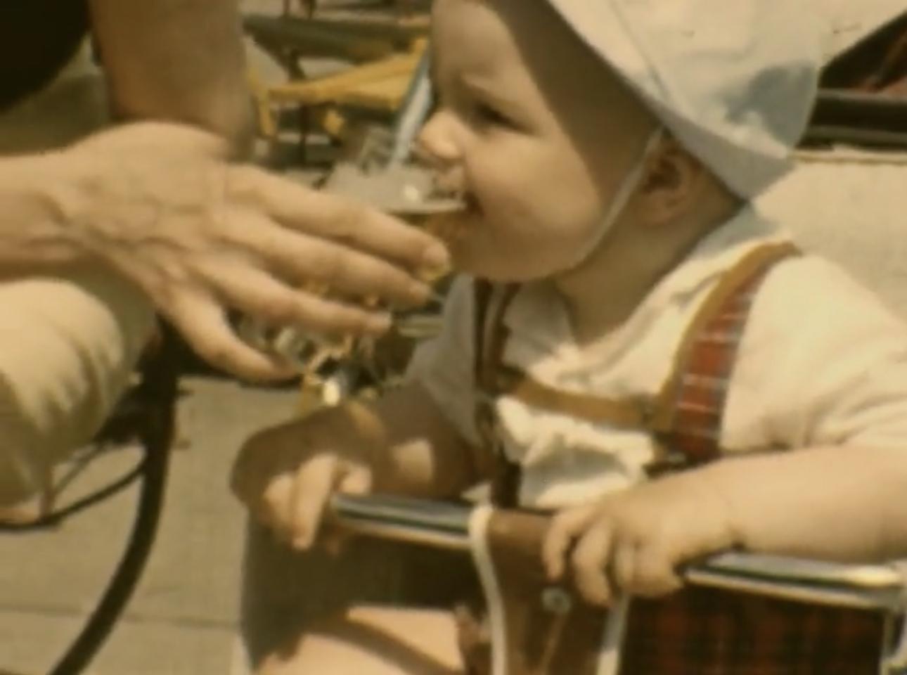 Bill’s second sip of beer