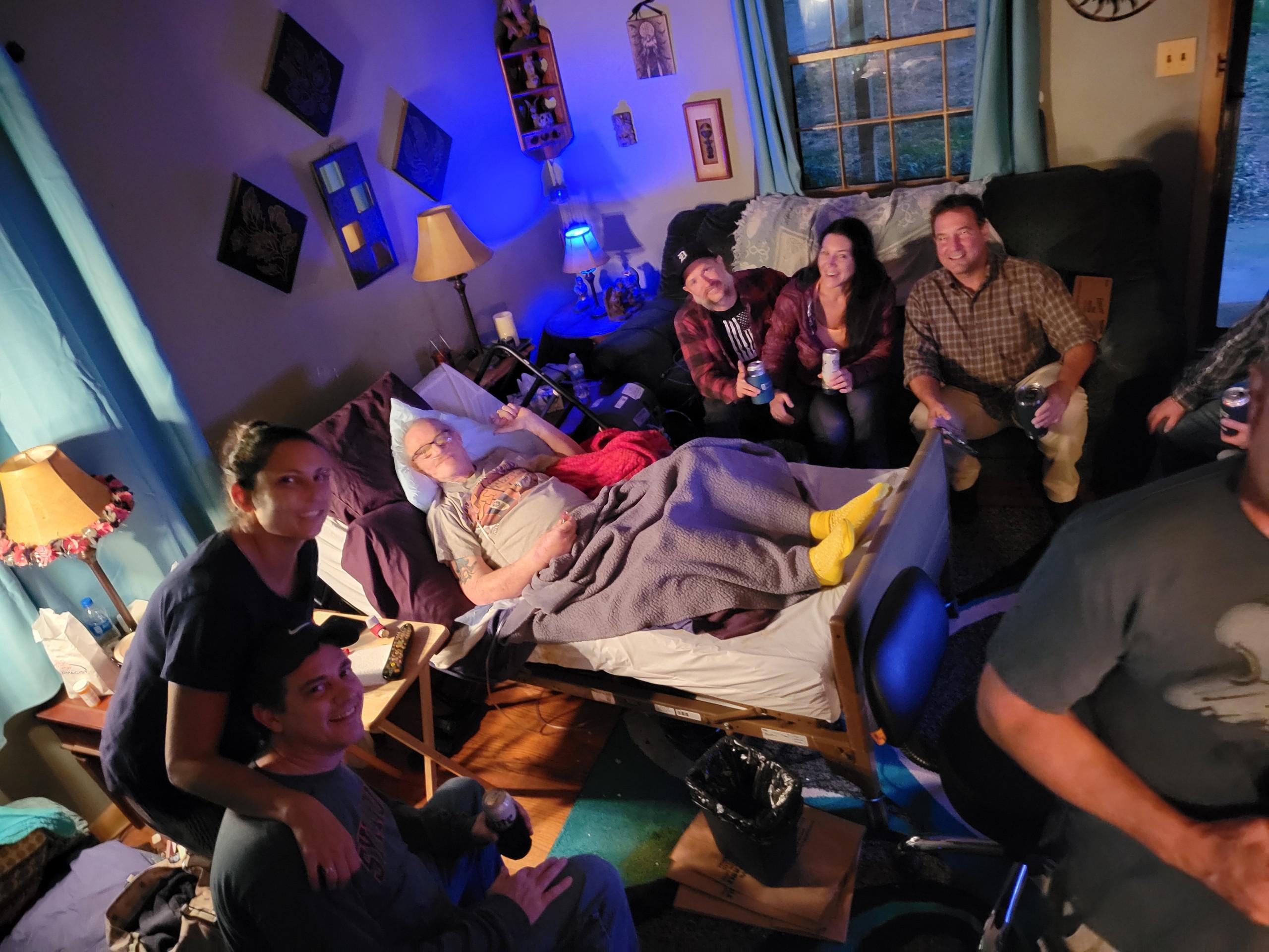 Greg and some of his guests t…