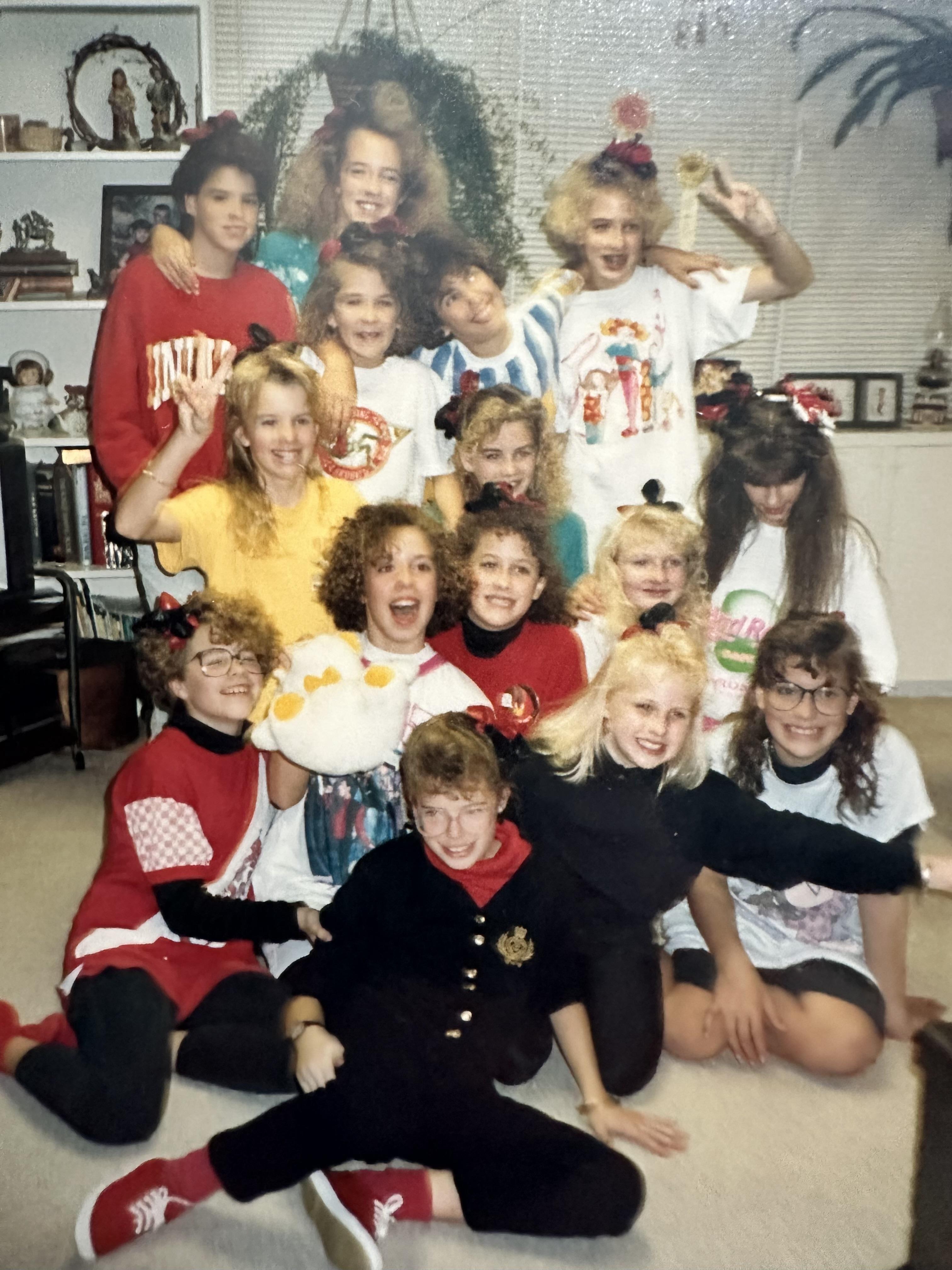 Birthday slumber party
