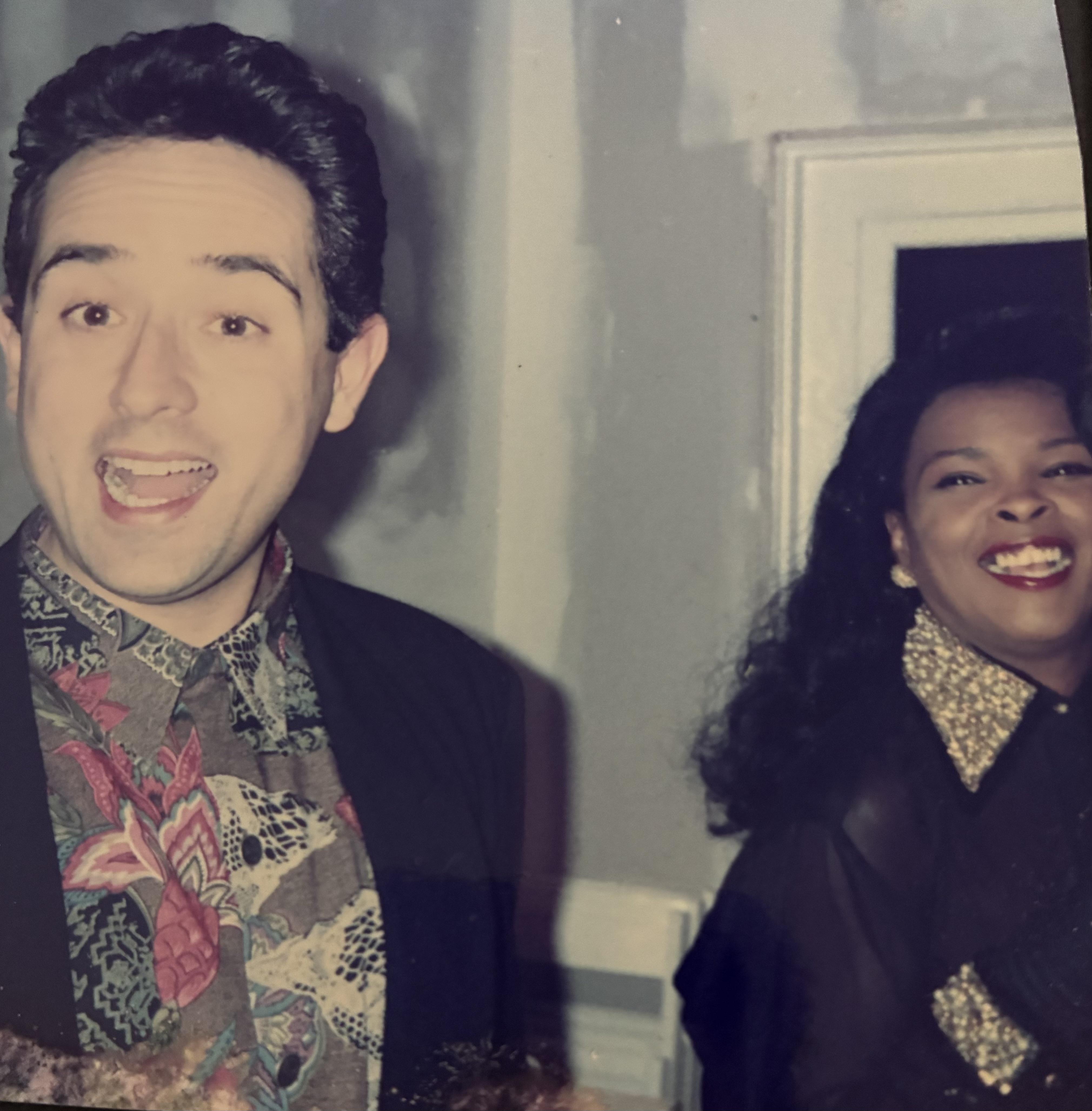 One of our first dates. Havin…