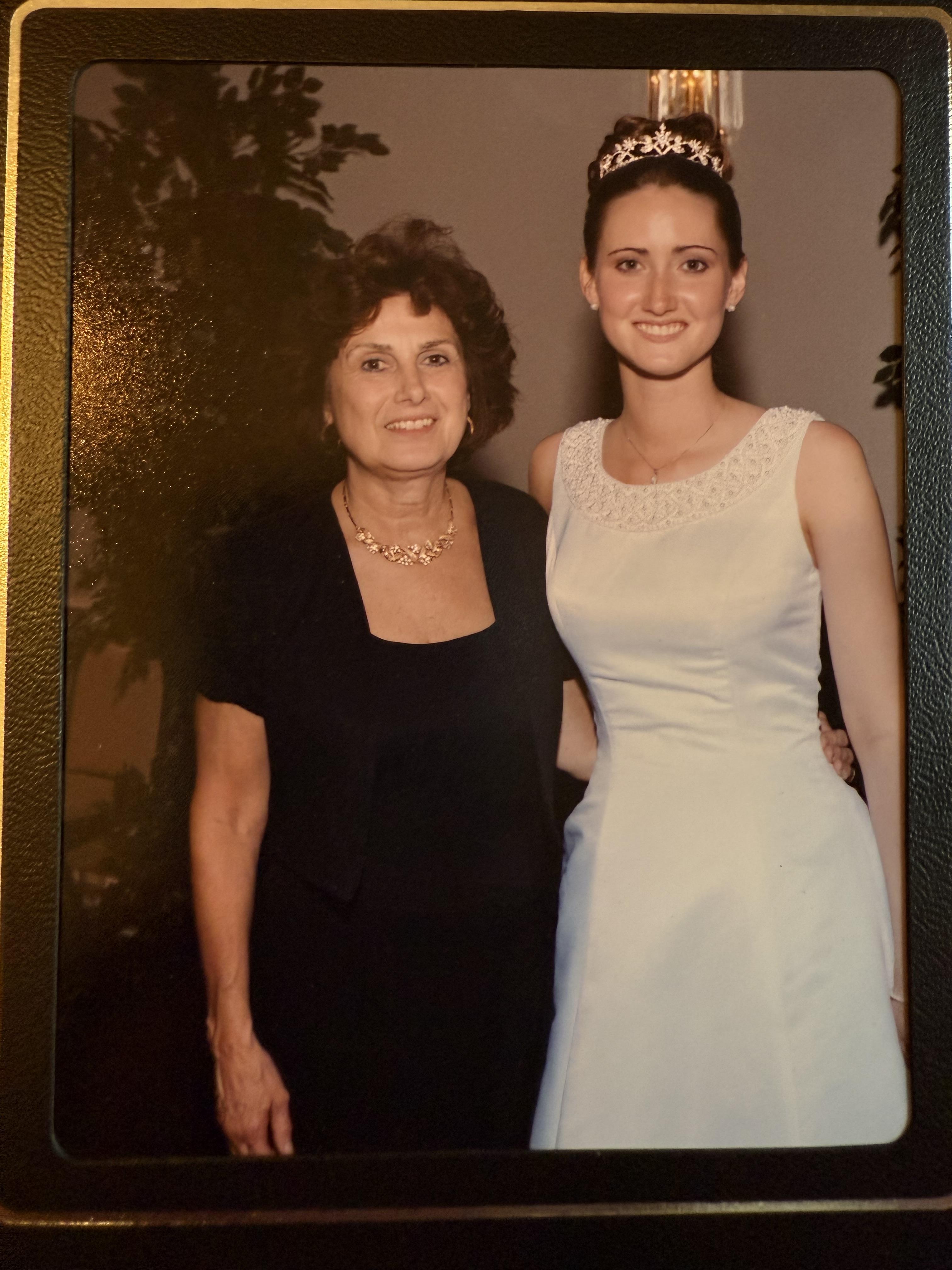 Kitty and her niece Danielle