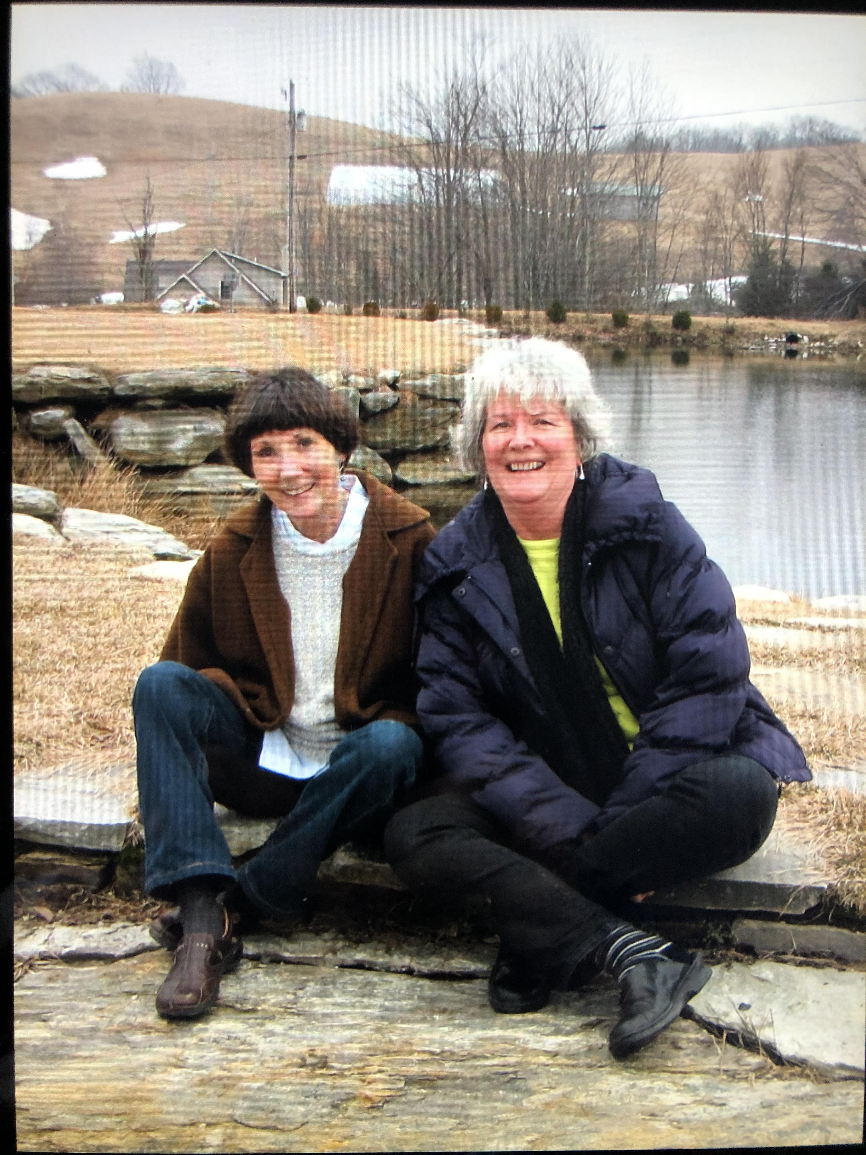 Frances and Roz on Beech Moun…