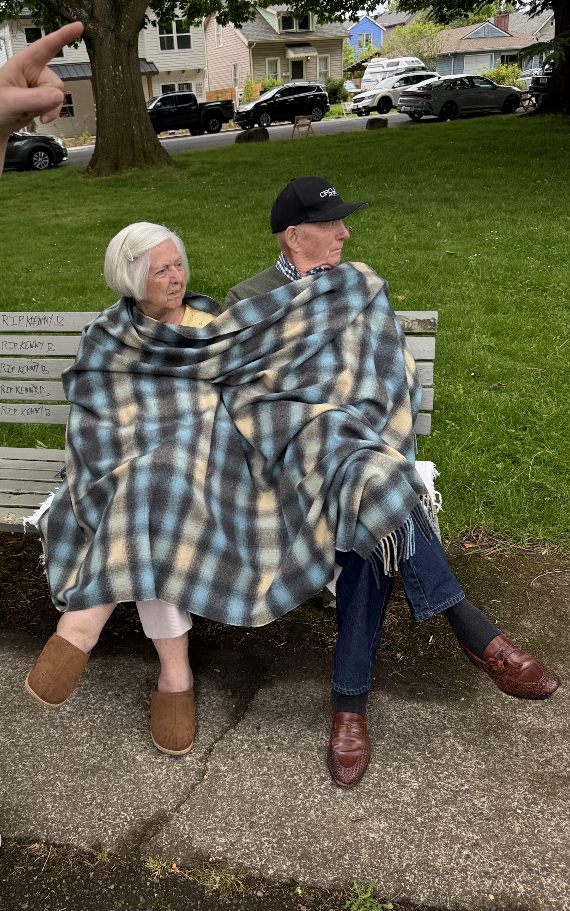 Watching the great grandkids …