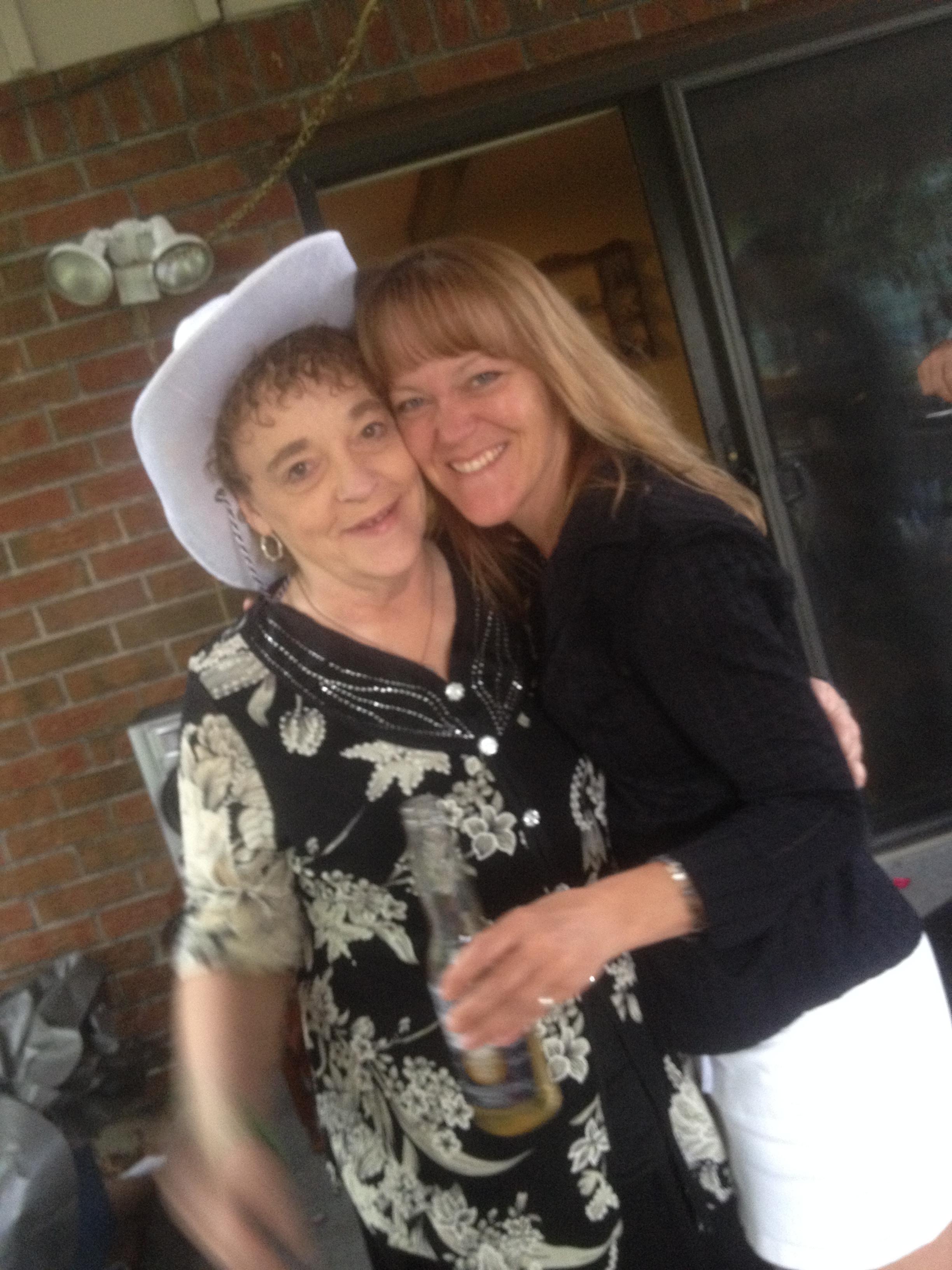 Mama and Nancy celebrating Se…