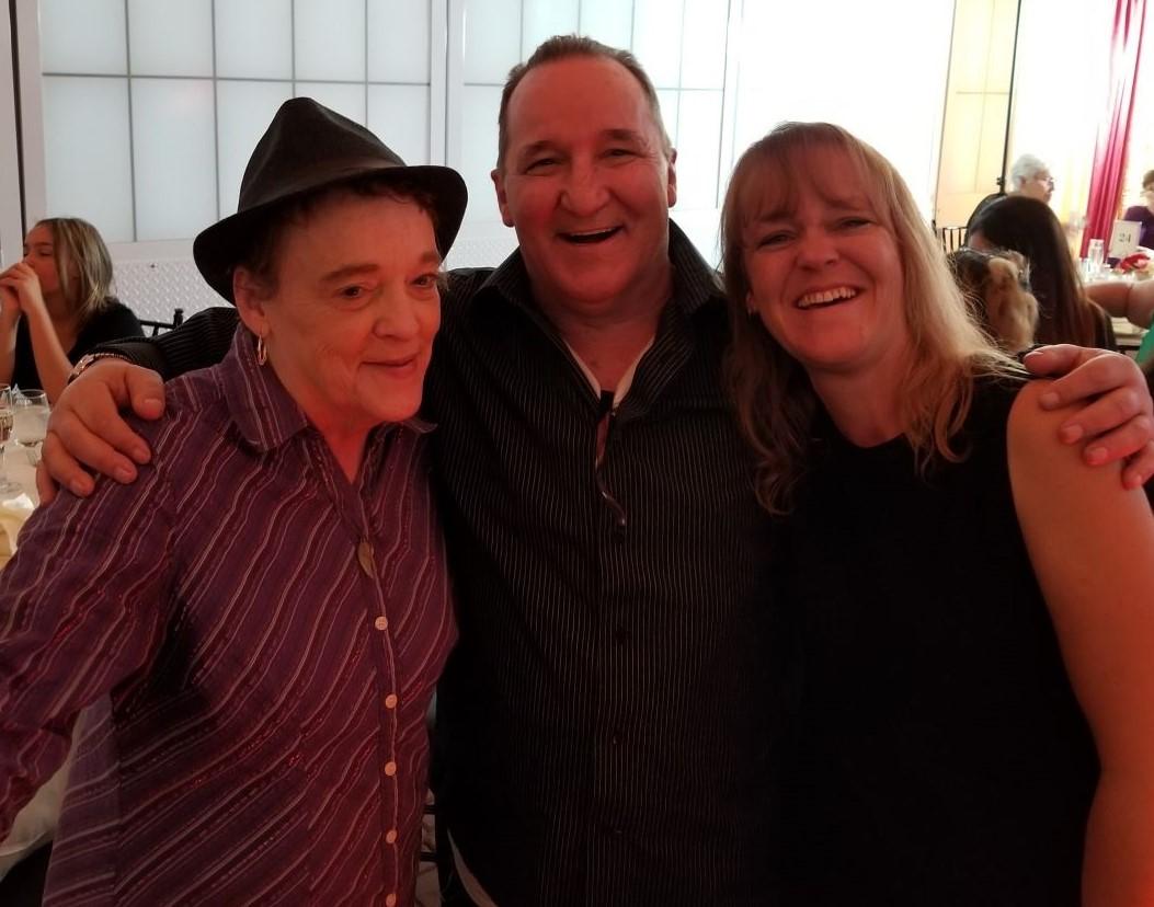 Nancy and brother Danny