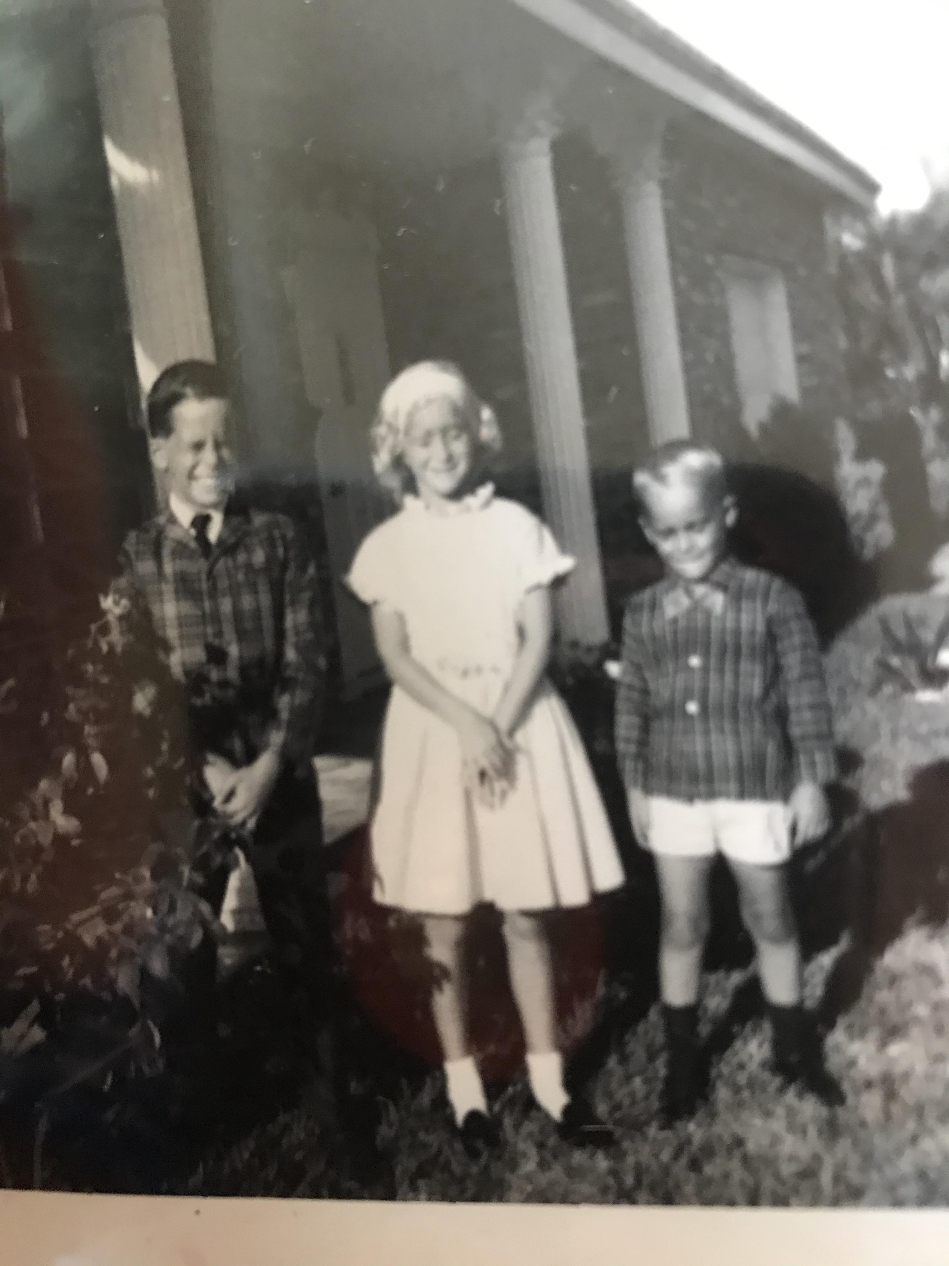 Out front parents home