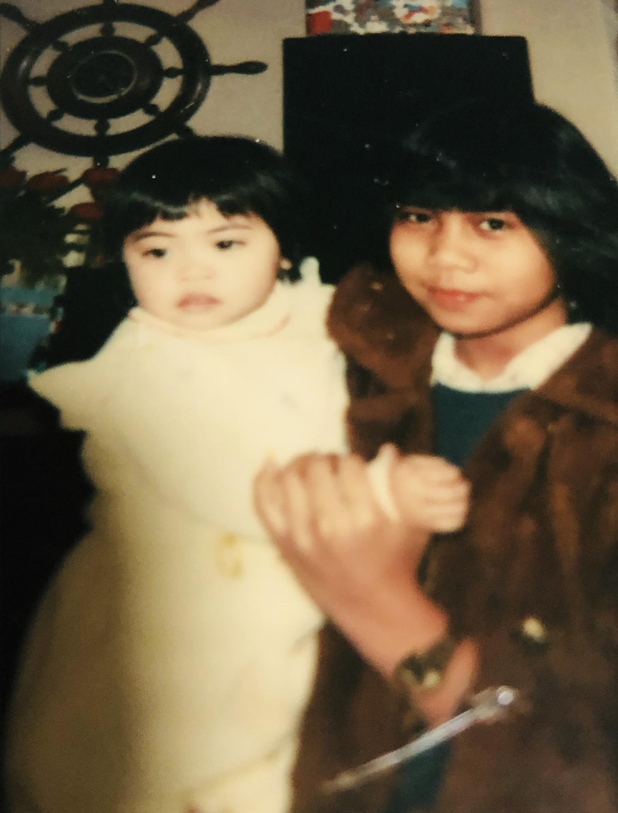 babysitting Rose at 1 yr.old.