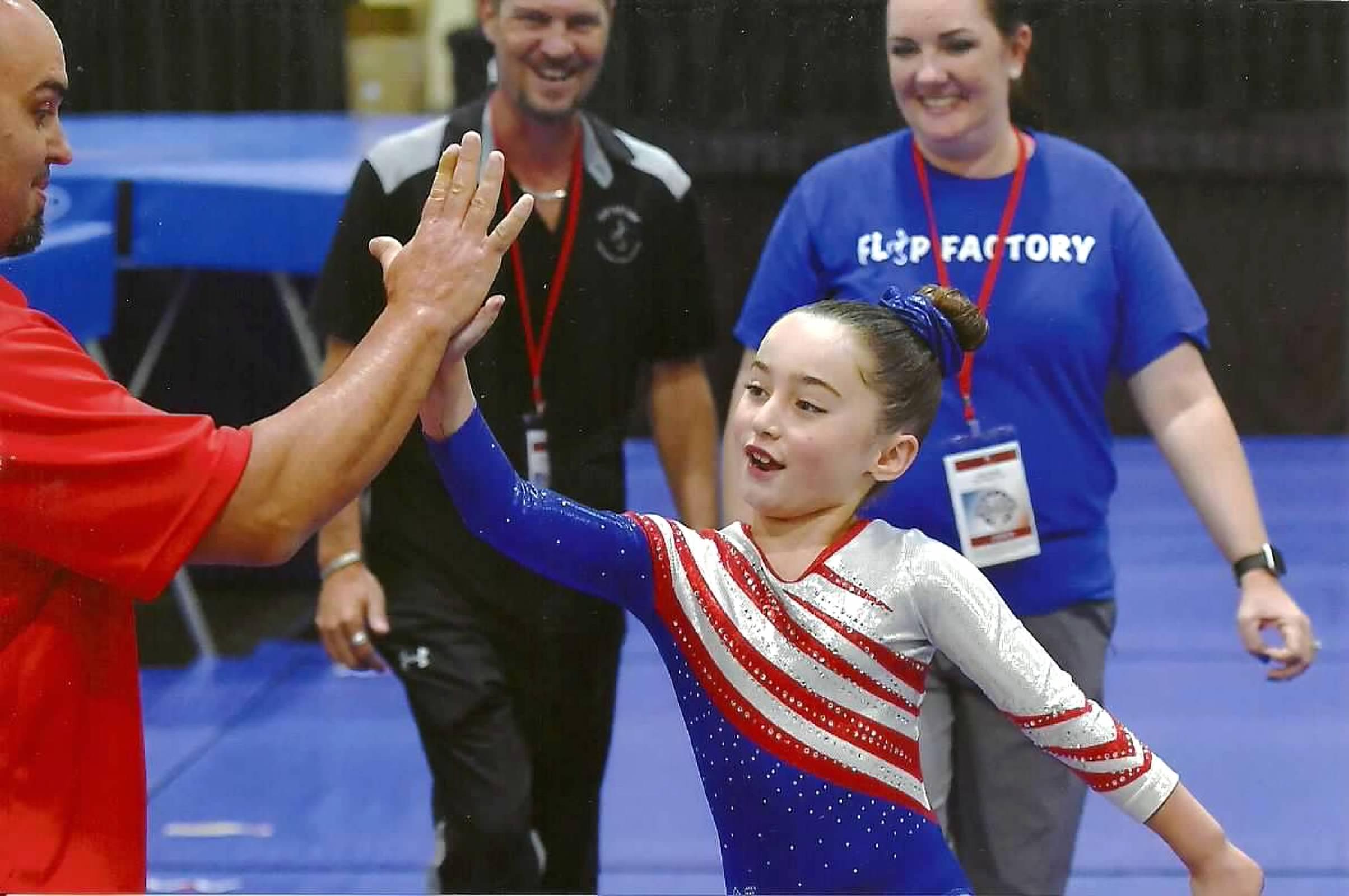 Caleigh’s first Nationals win