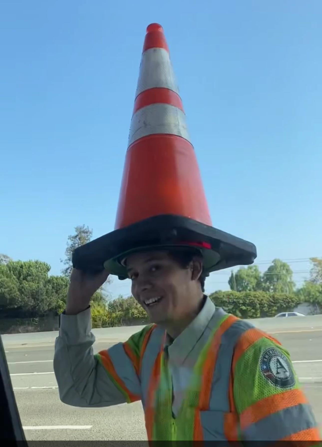 Albert the conehead