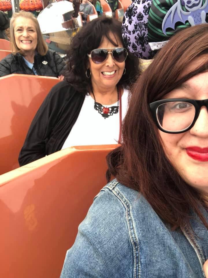 Mama, Grandma, and myself hav…