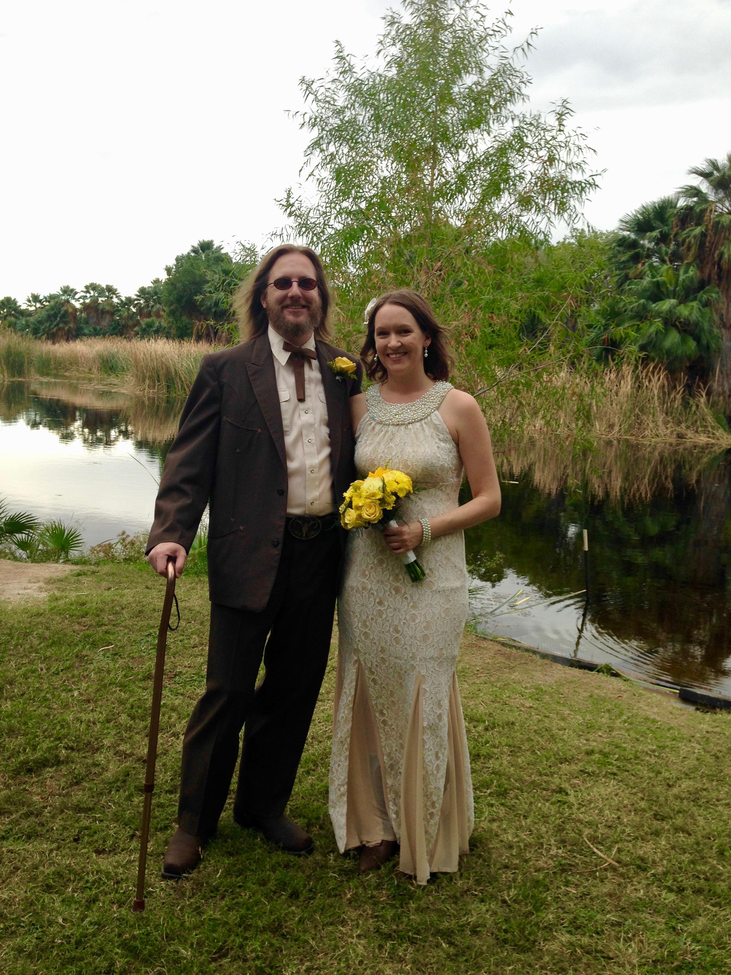 Scott and Rebecca's wedding