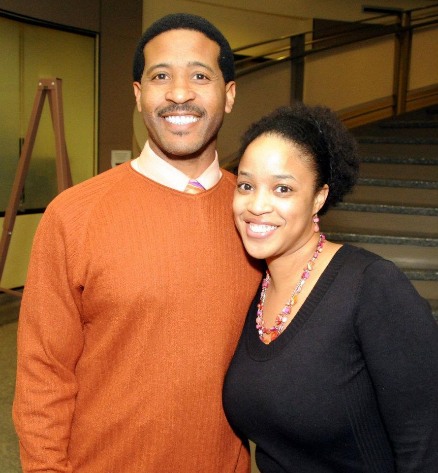 Dr. Wilson and I at a present…