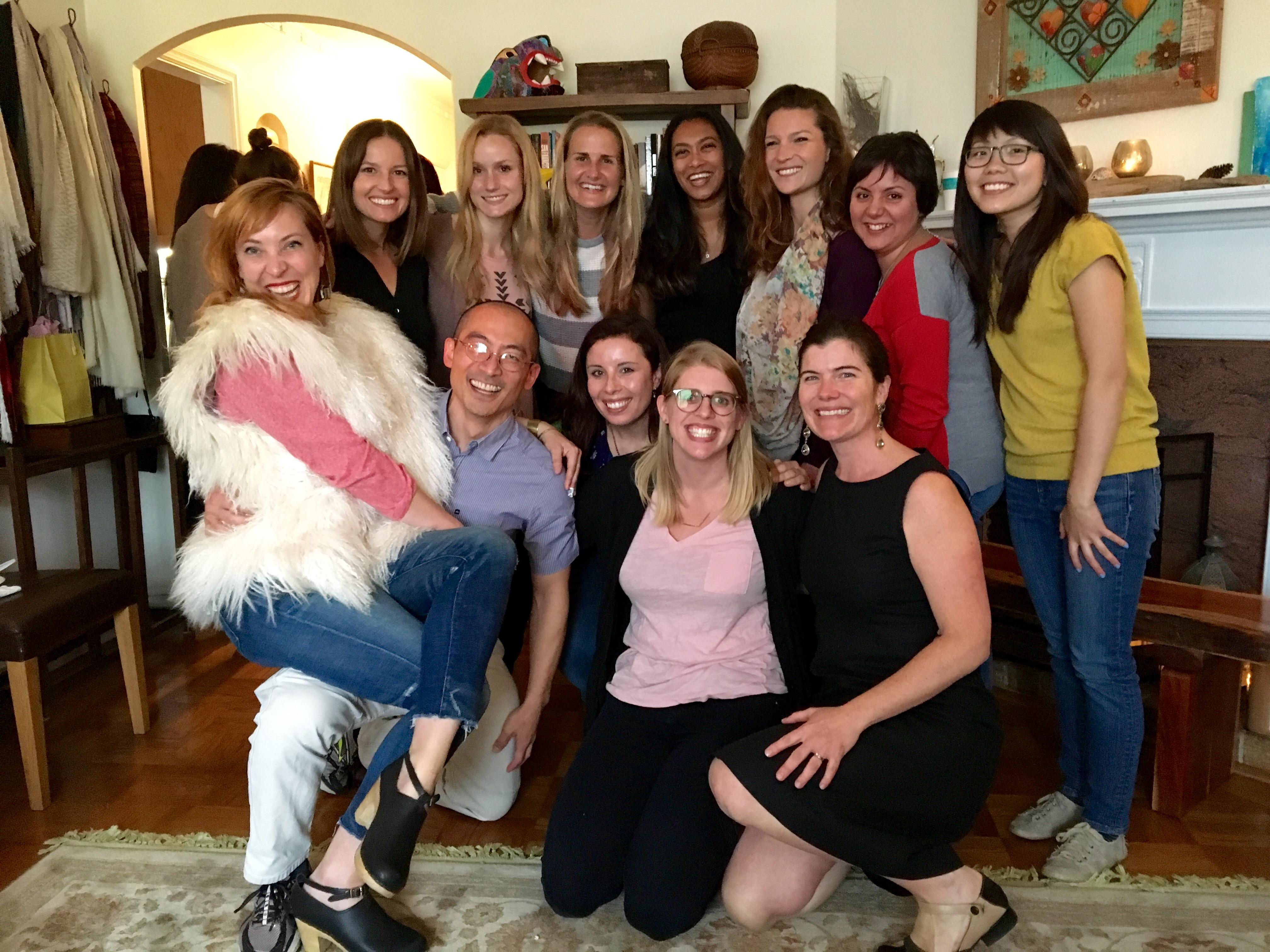Hanging at Roz’s house.