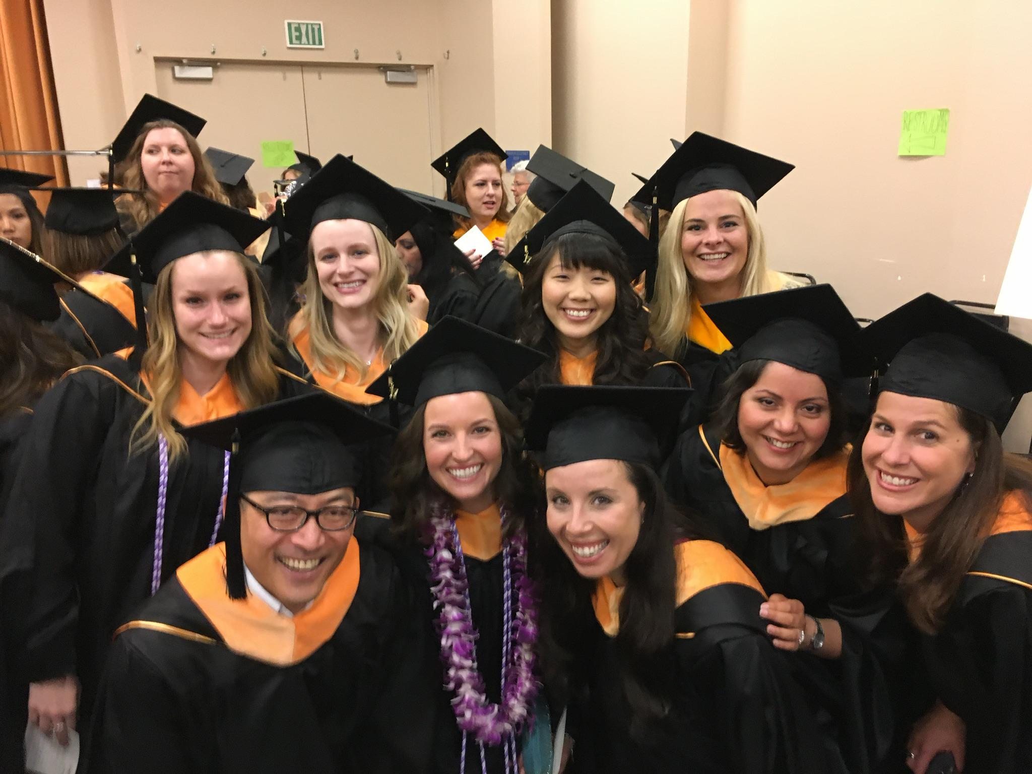 We graduated!