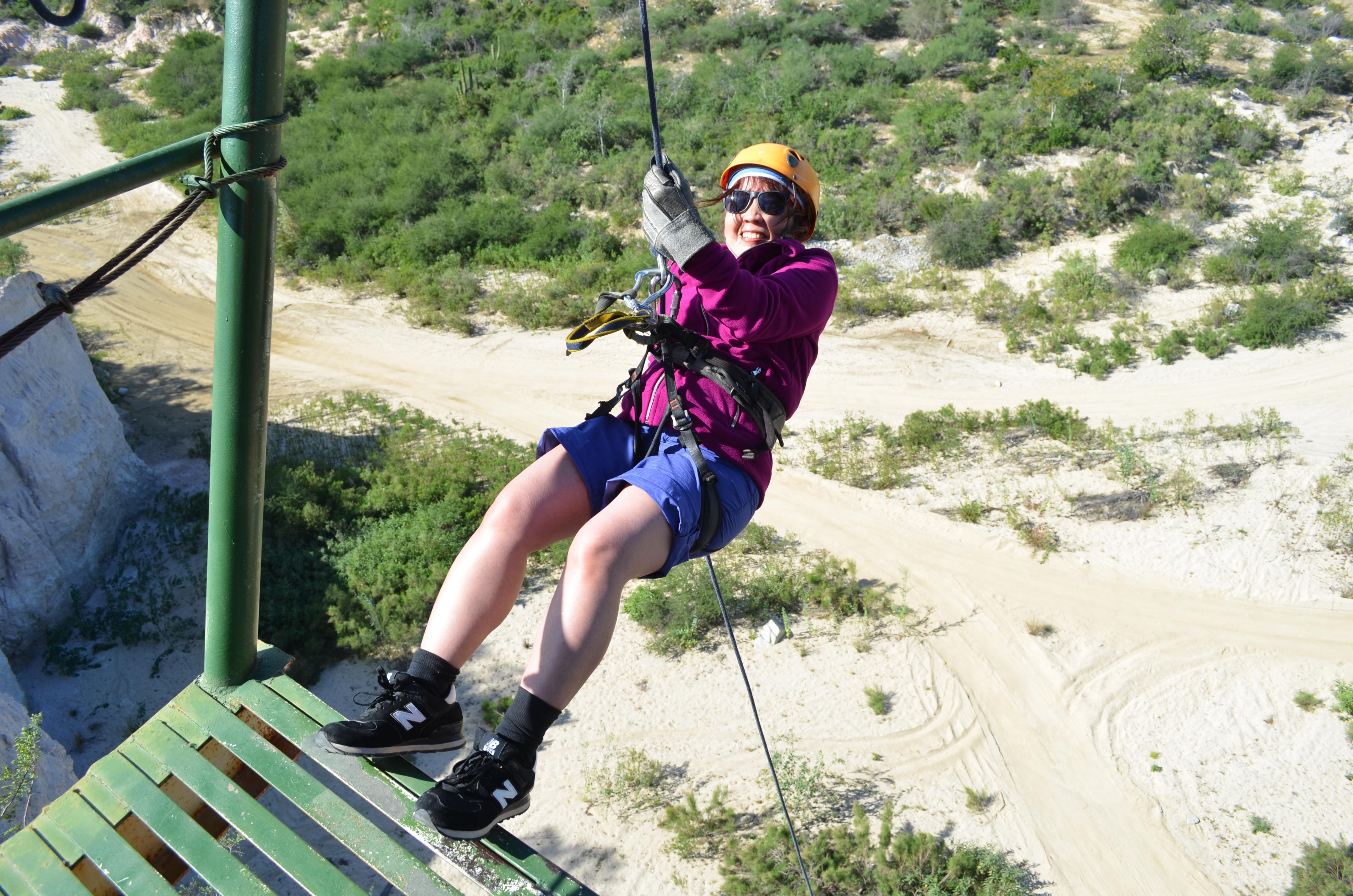 Lol, Mom was so terrified.