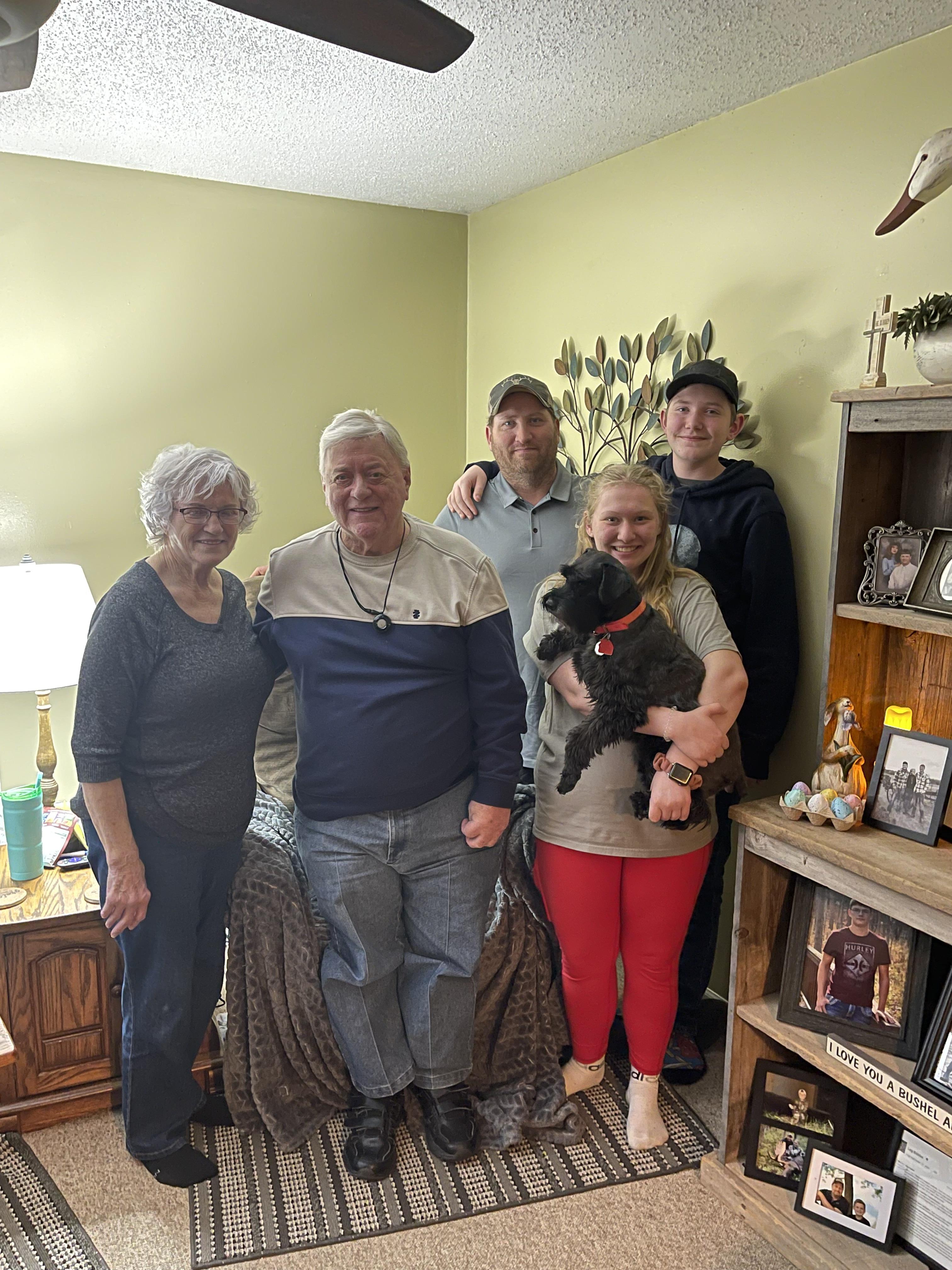 Uncle Del & Aunt Hazel wi…