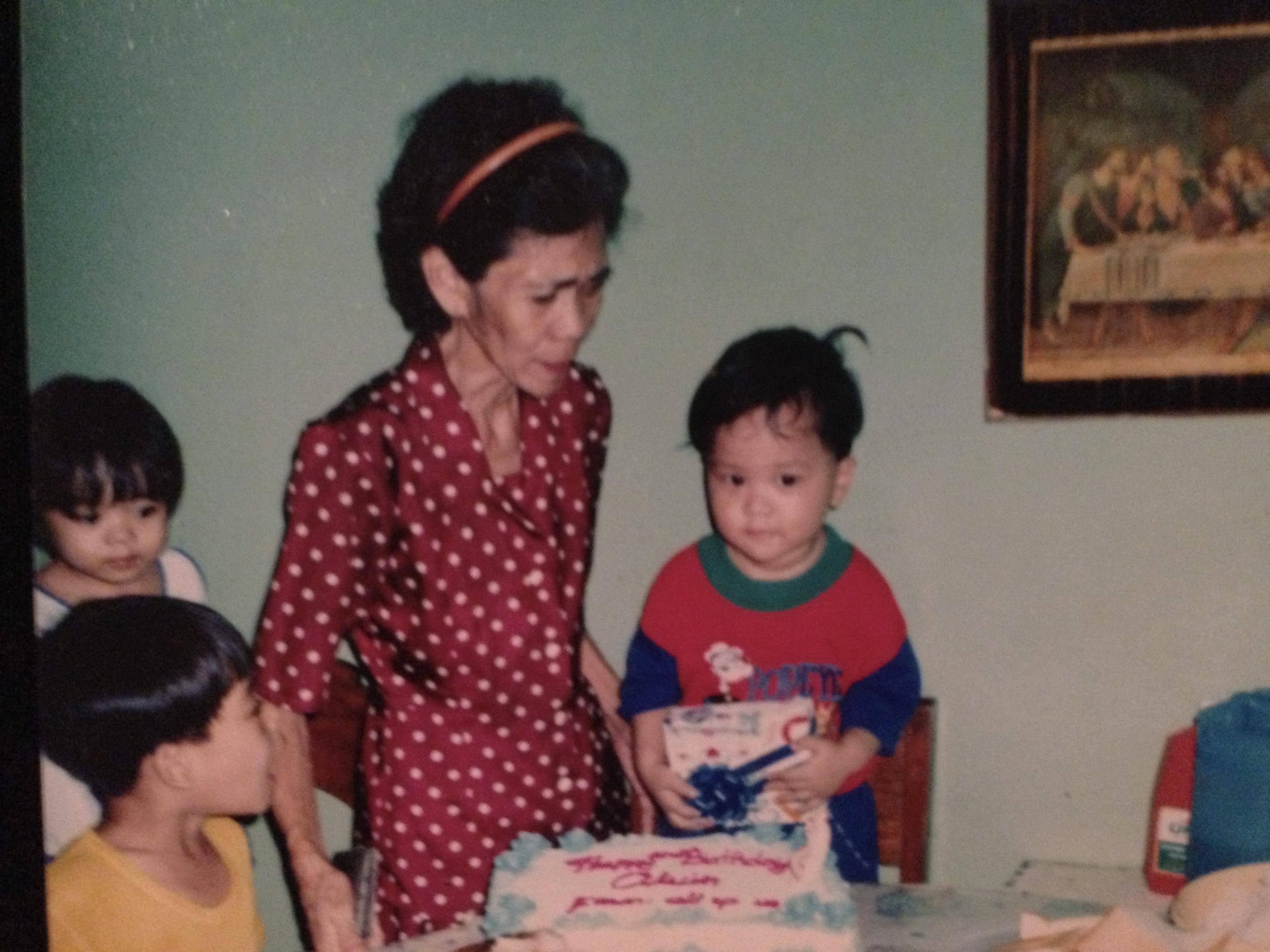 Happy times with Grandma