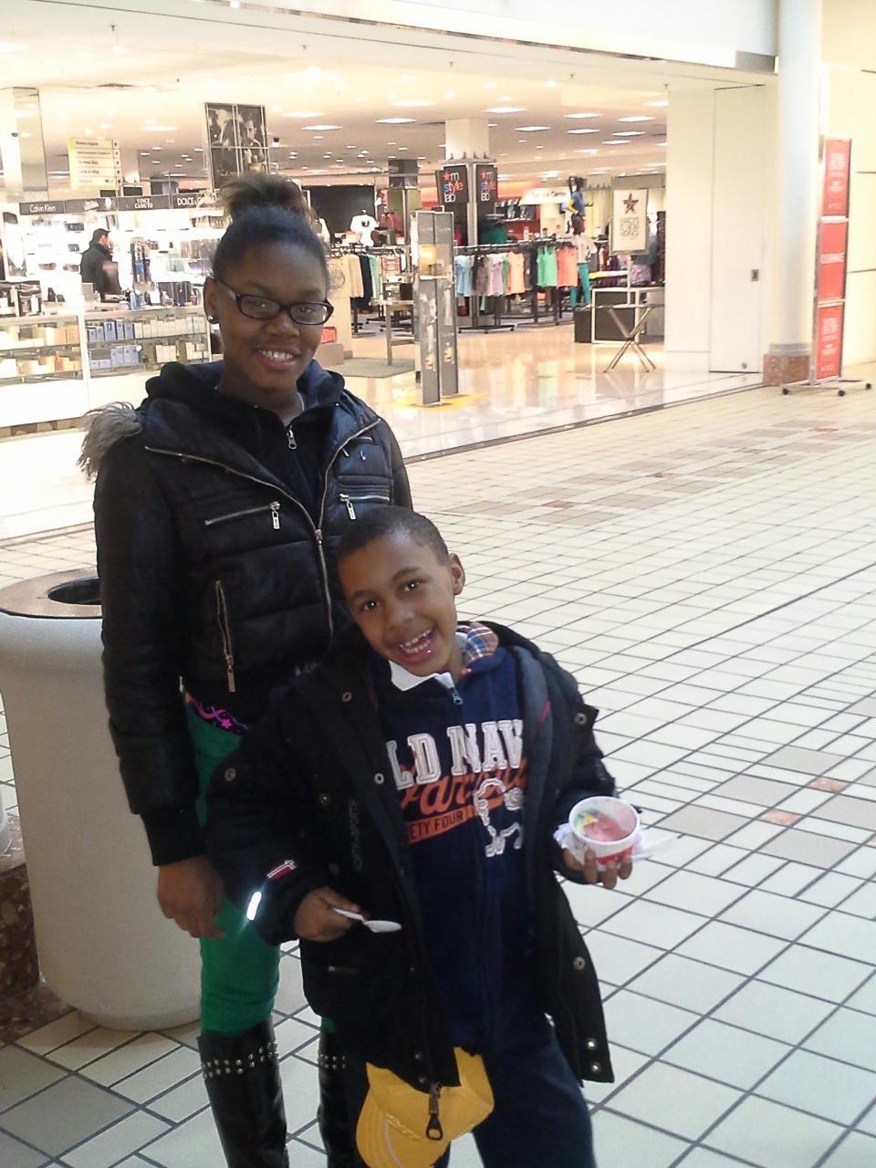 Getting ice cream