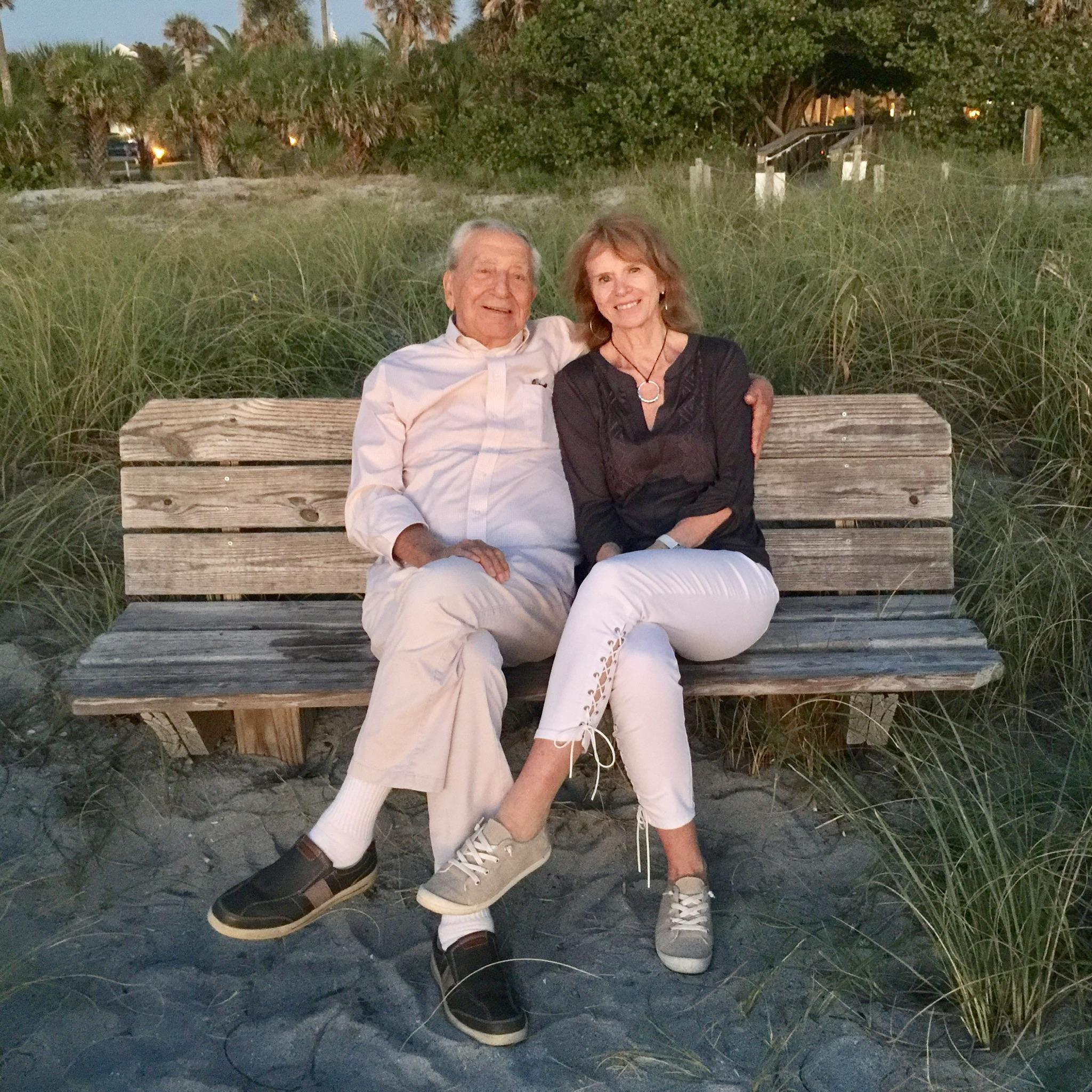 Fred and Sandy at the Beach
