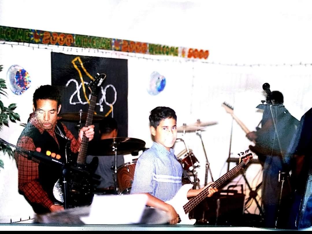 New Year's party with Chris a…