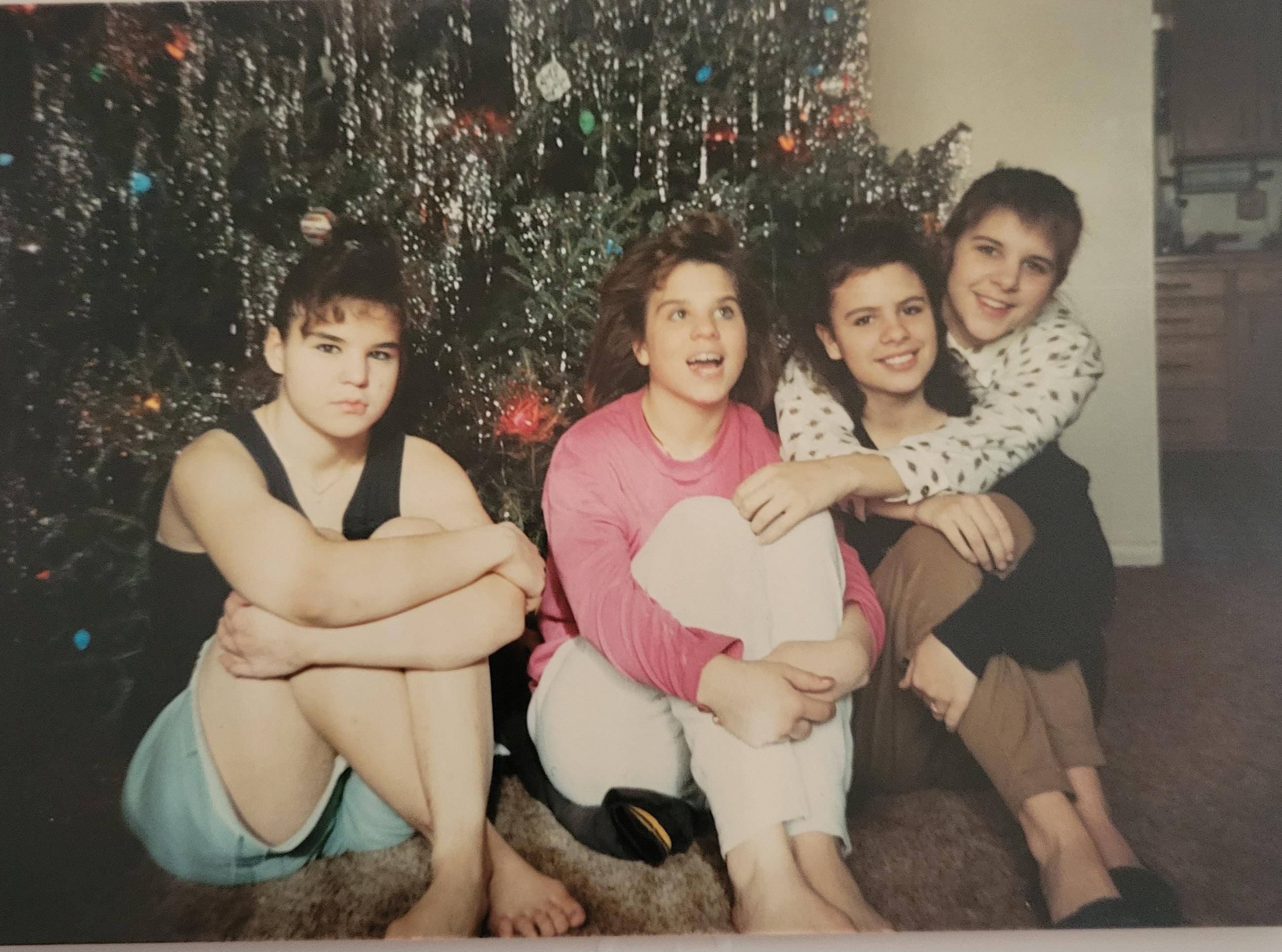 Christmas morning mid 80's
