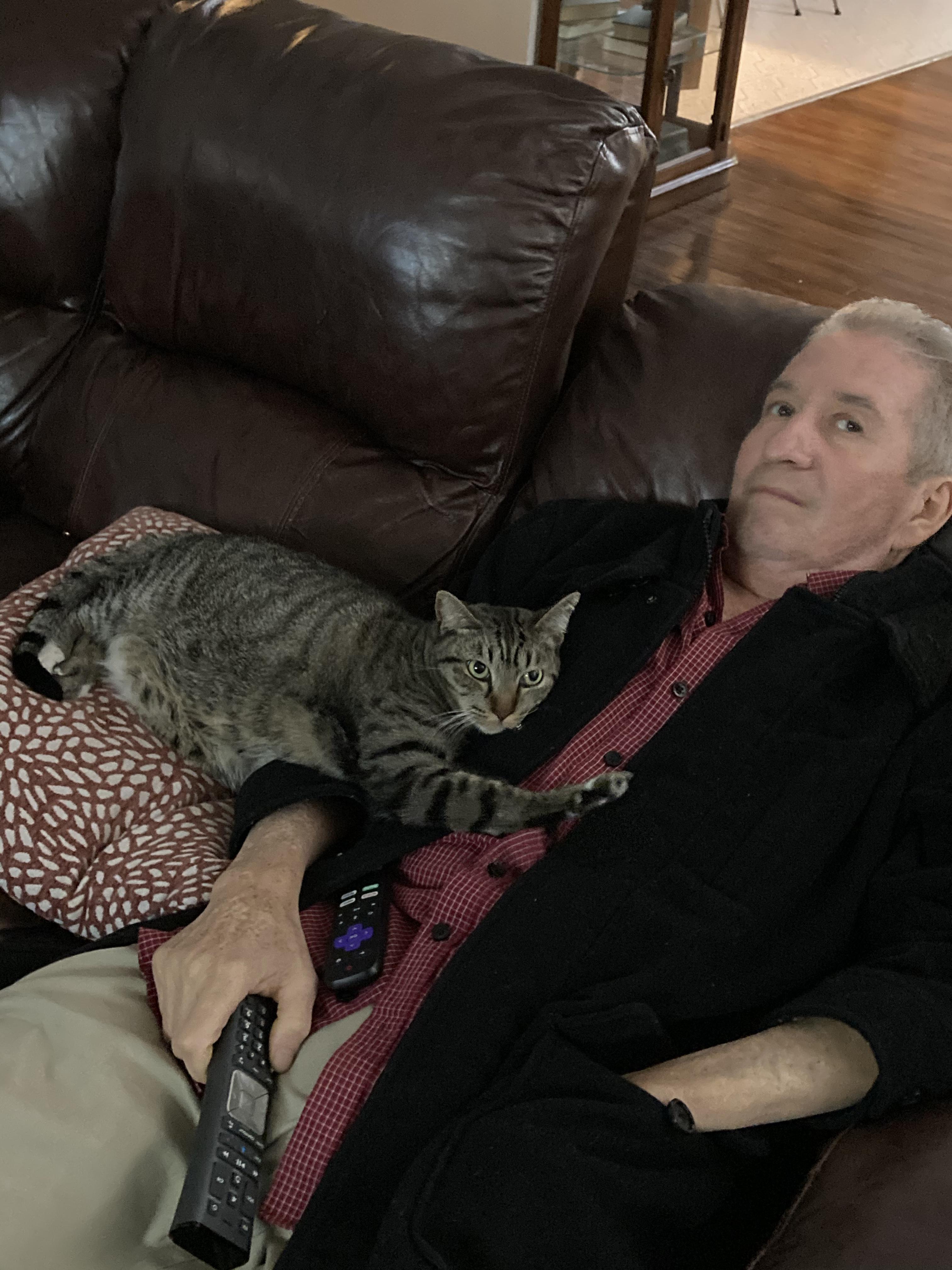 Gilbert and his buddy Tigger