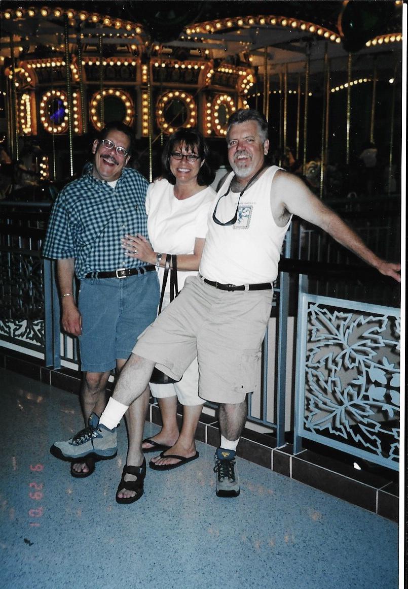 Dave with Larry and Liz Britt…