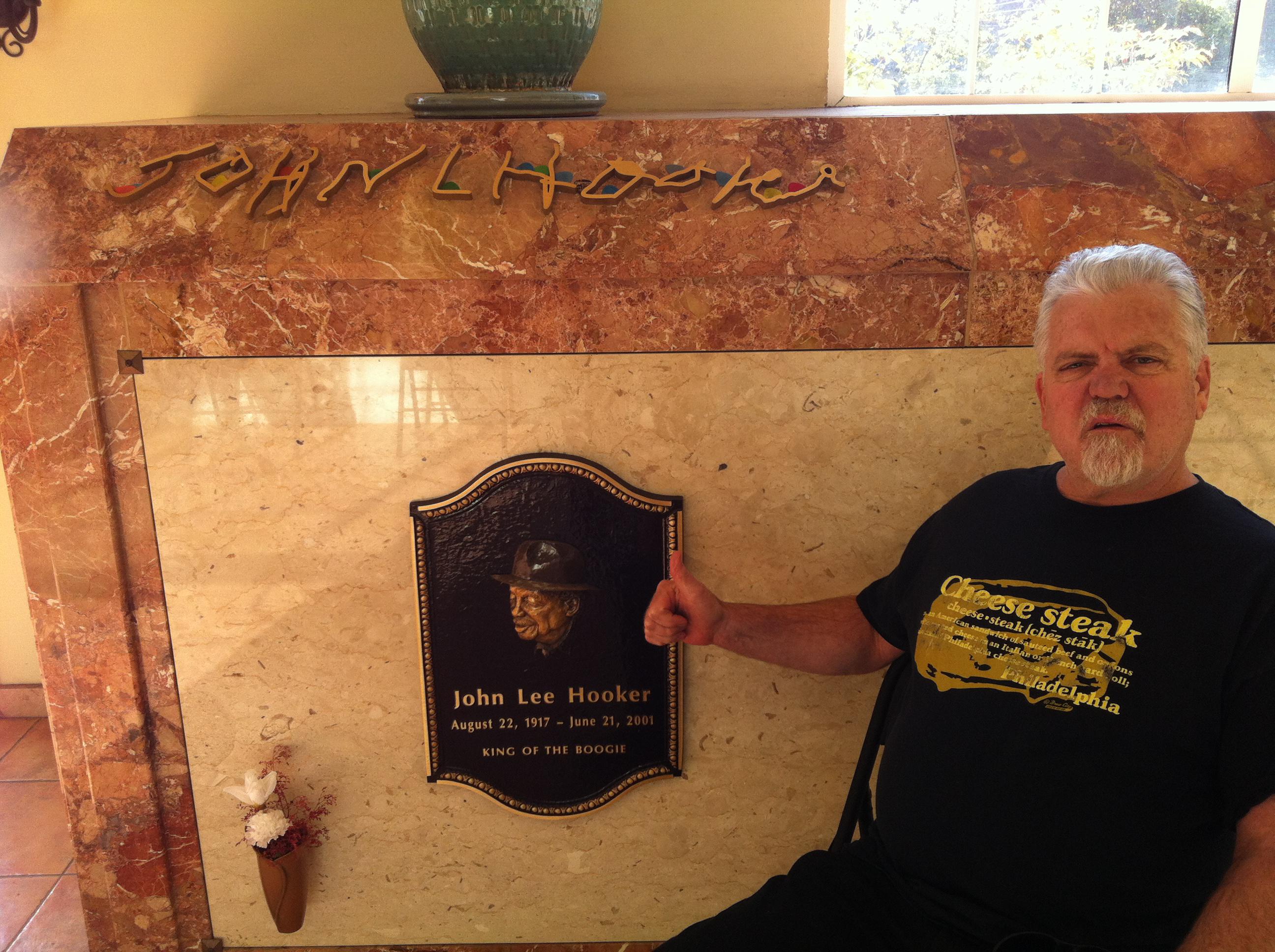 And visiting with John Lee Ho…