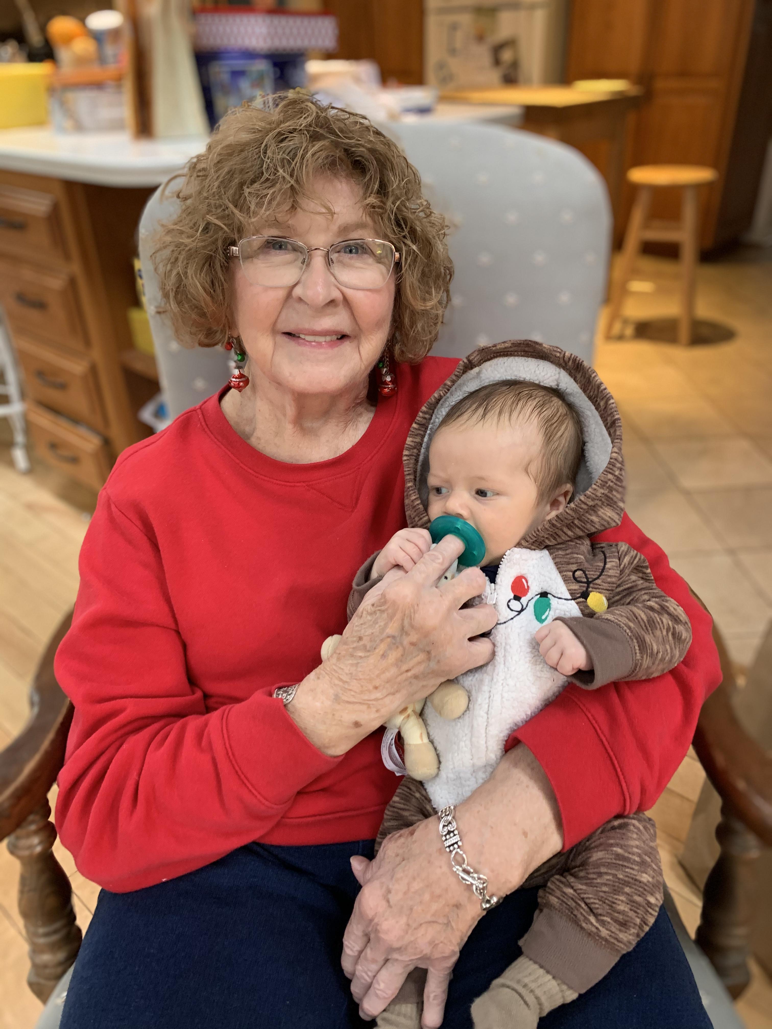 Grandma Becky with Wilder on …