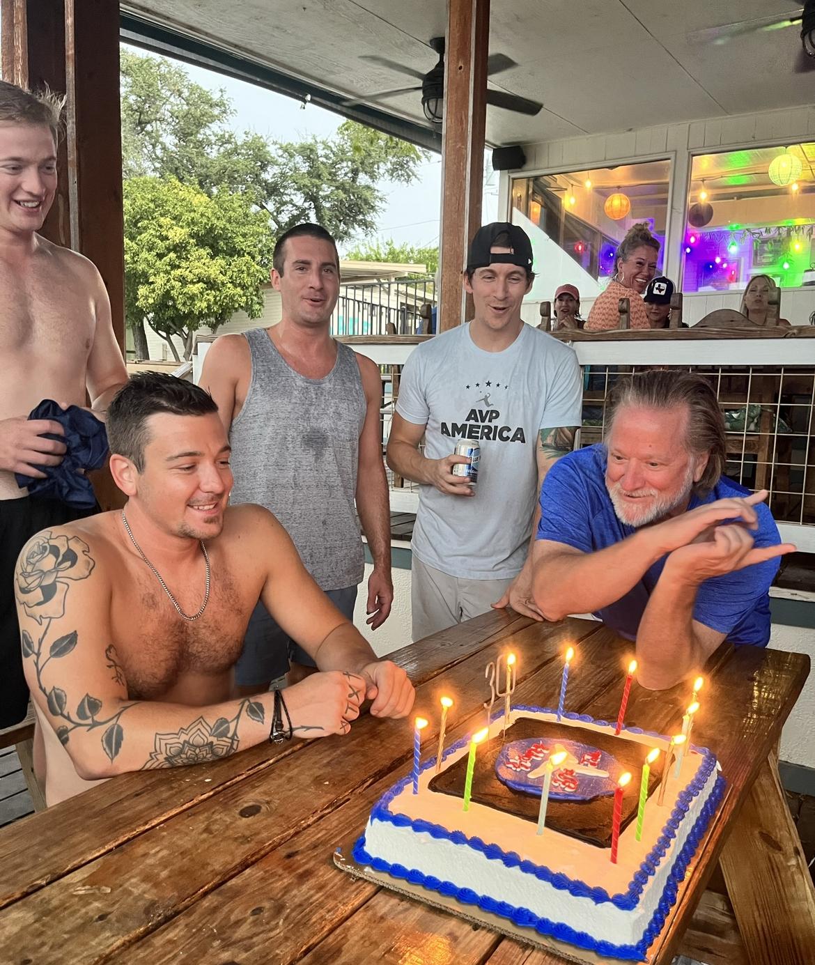 Singing Jake Happy Birthday!