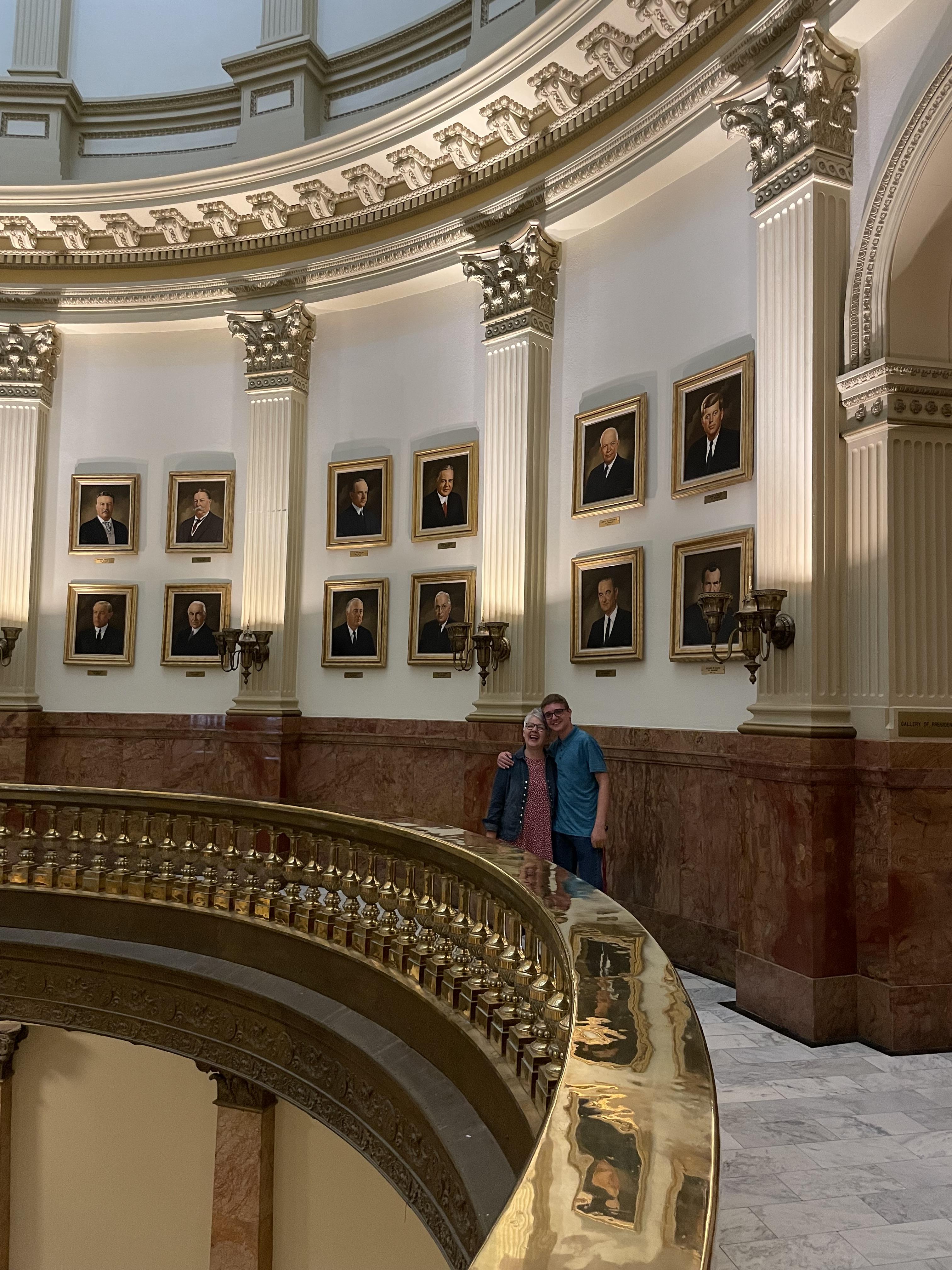 At the Colorado State Capital…