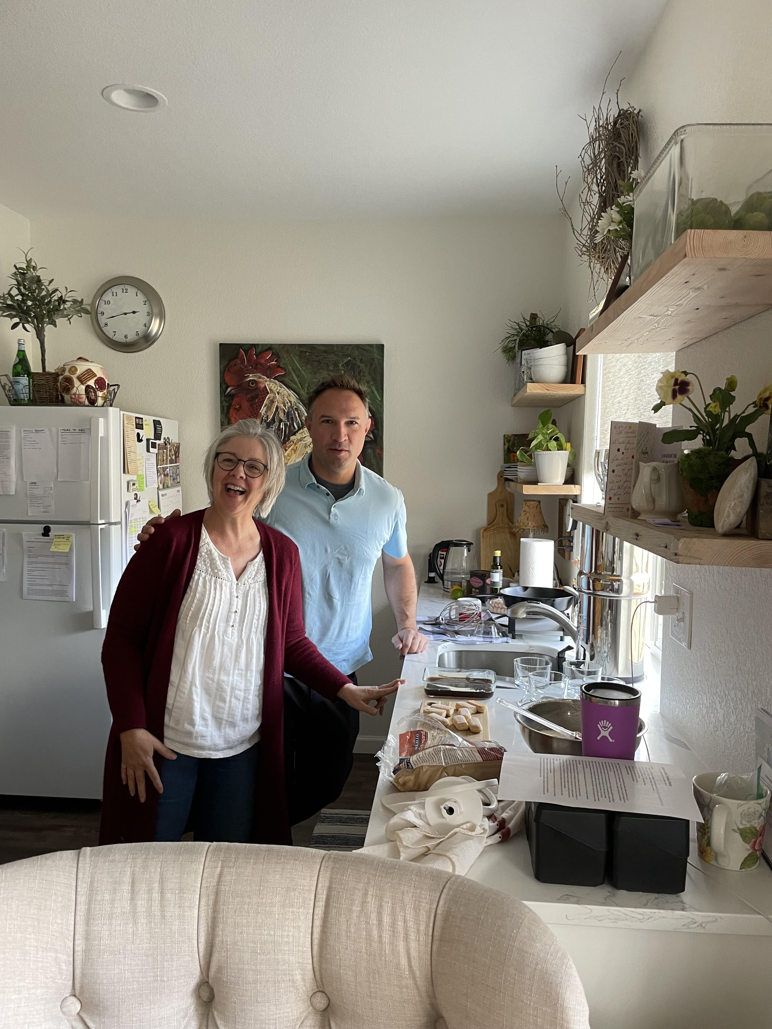 Making Tiramisu with Jared in…