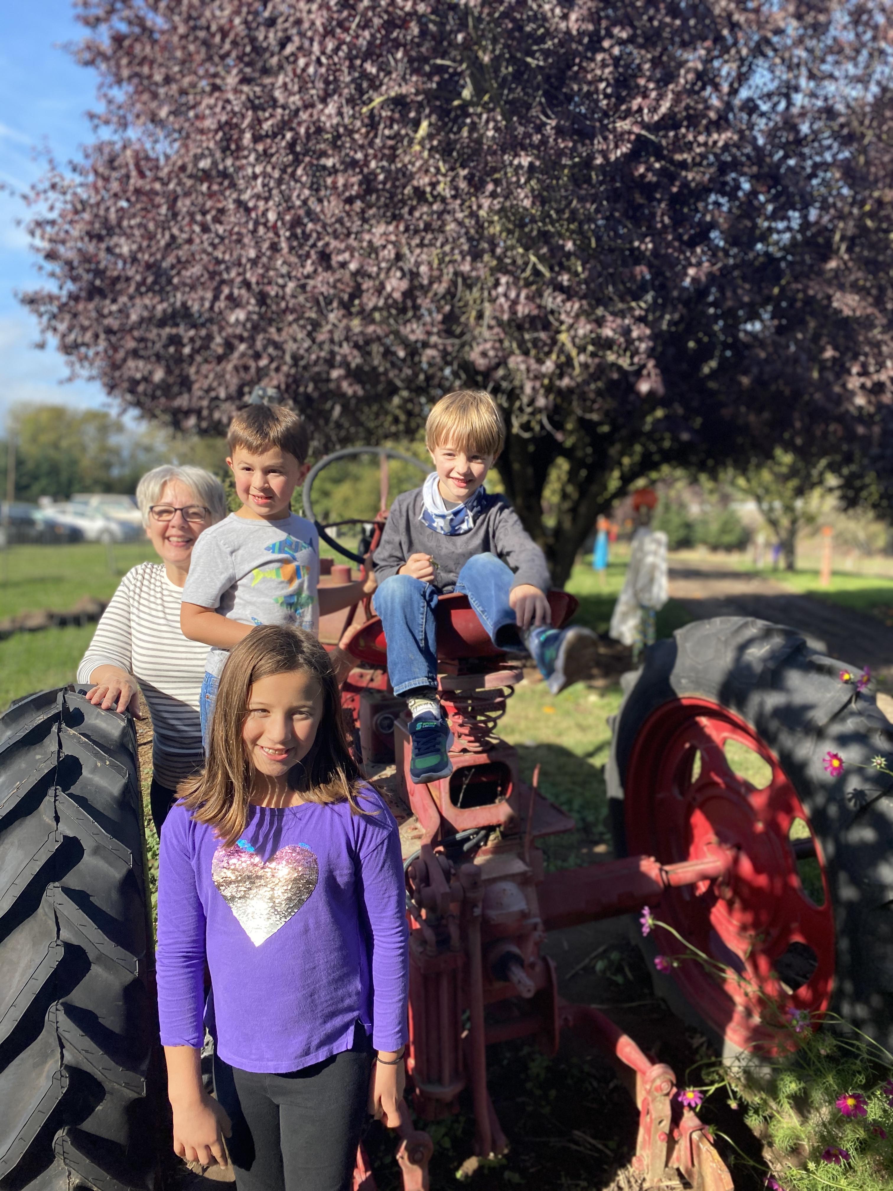 Fun visit to the pumpkin patc…