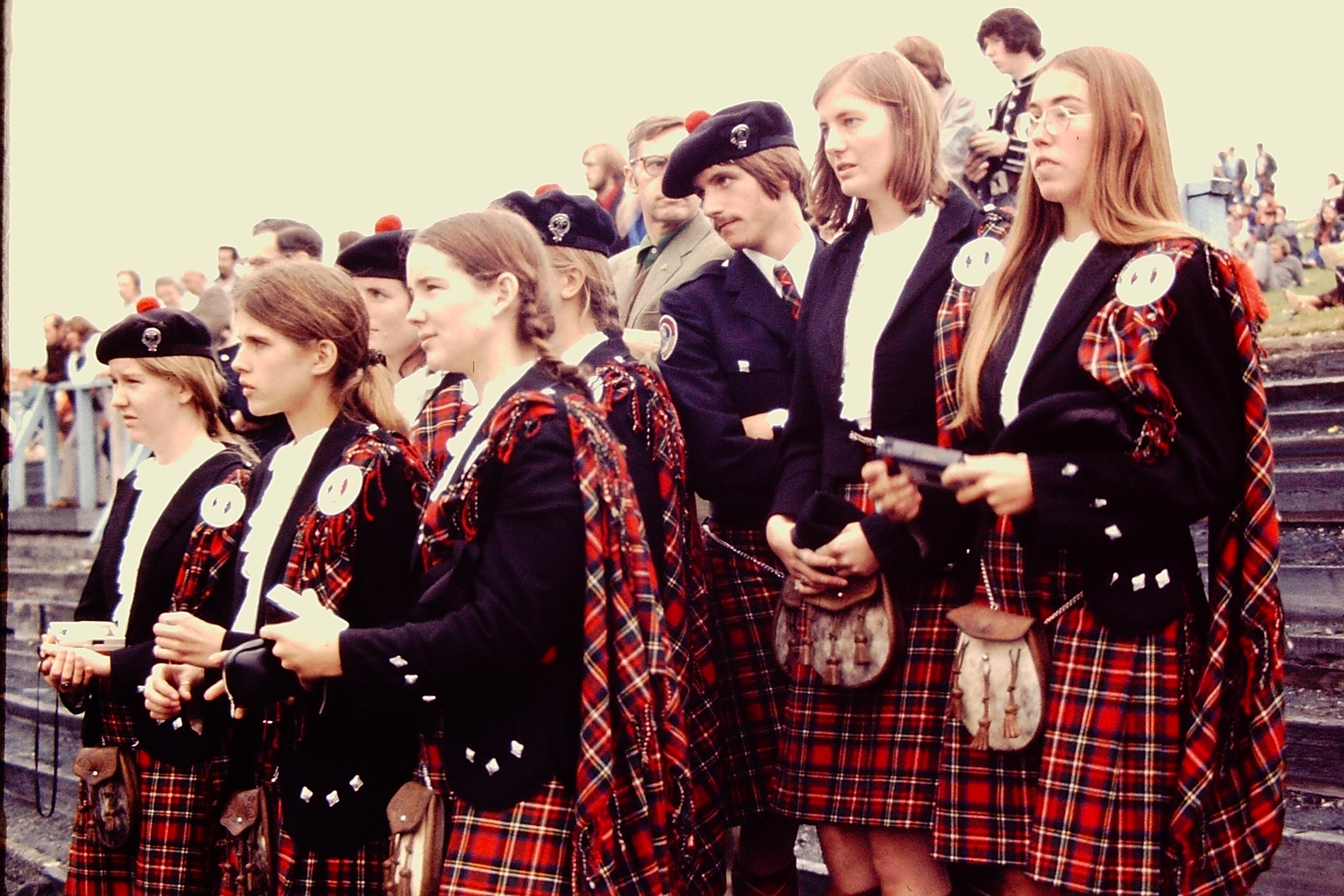 Watching the band contest at …