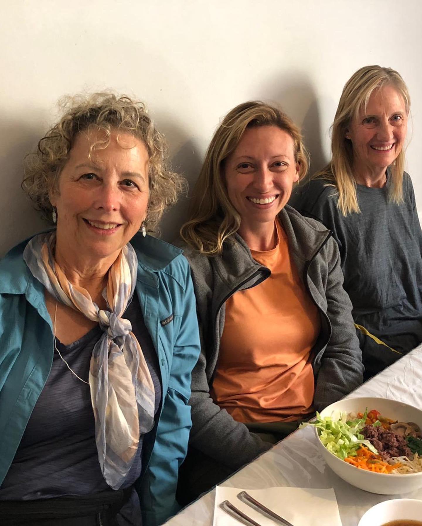 Teri, Lisa and Jax at an albe…