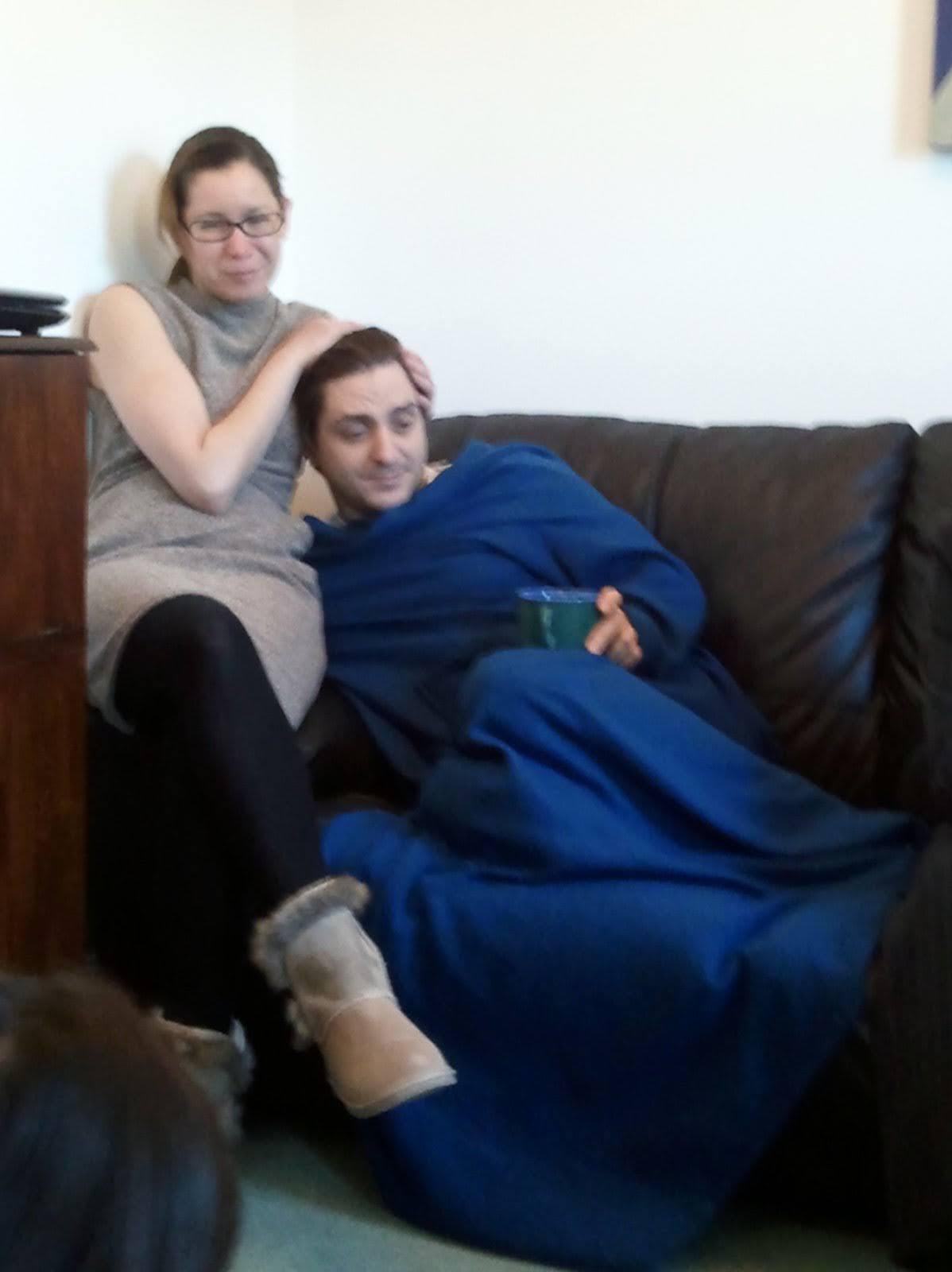 Hungover Christmas morning