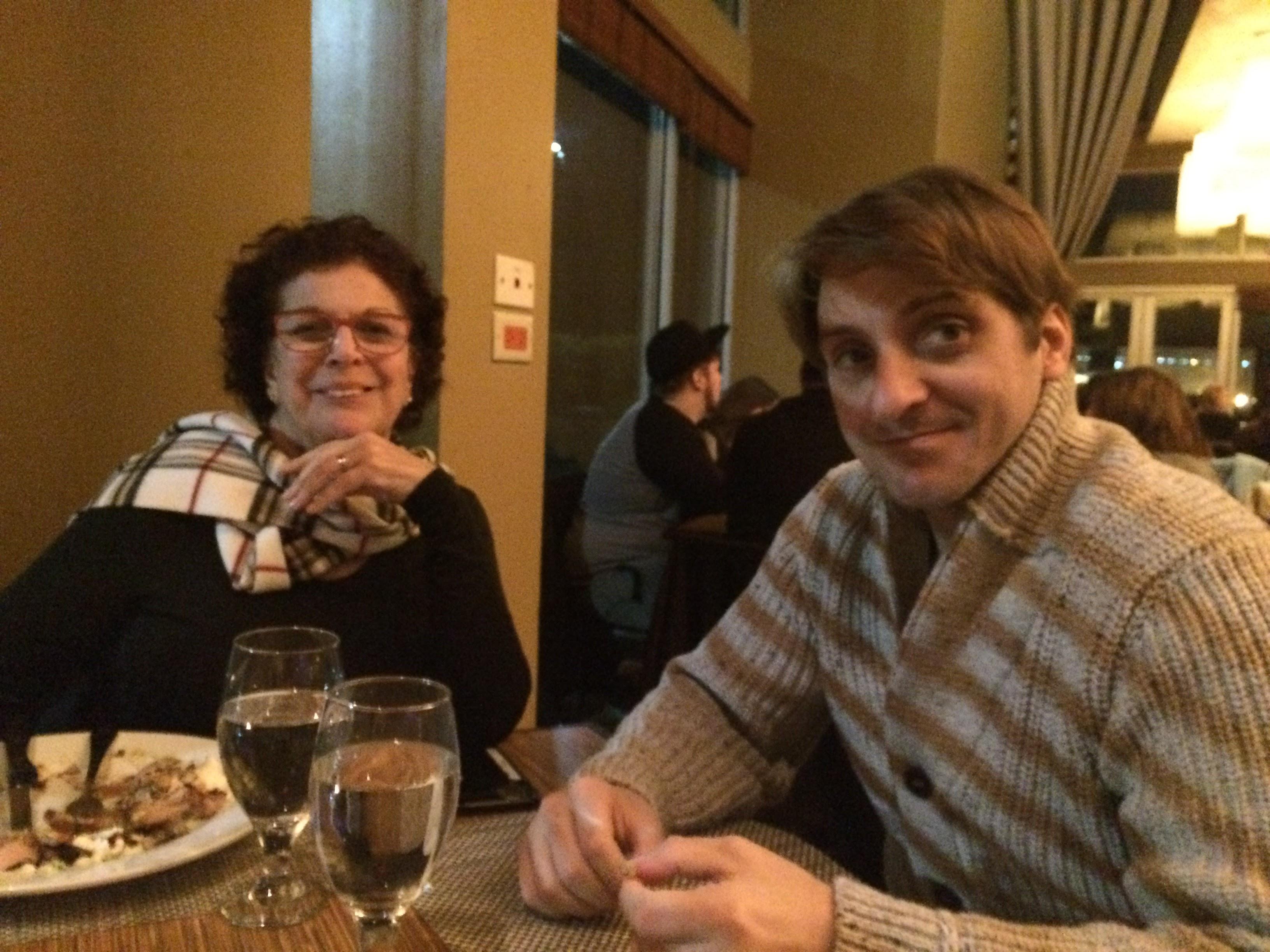 Lembranca feliz de Leila e Da…