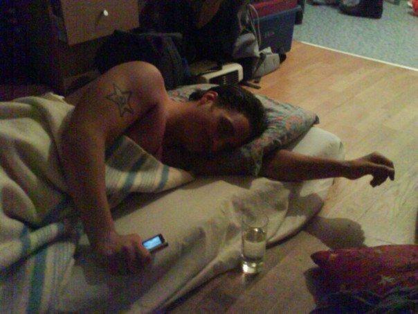 Waking up with a hangover (am…