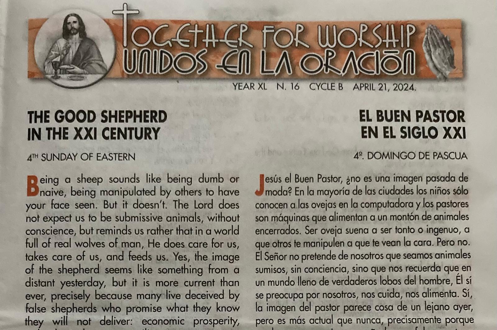 Dan's name on last Sunday pra…